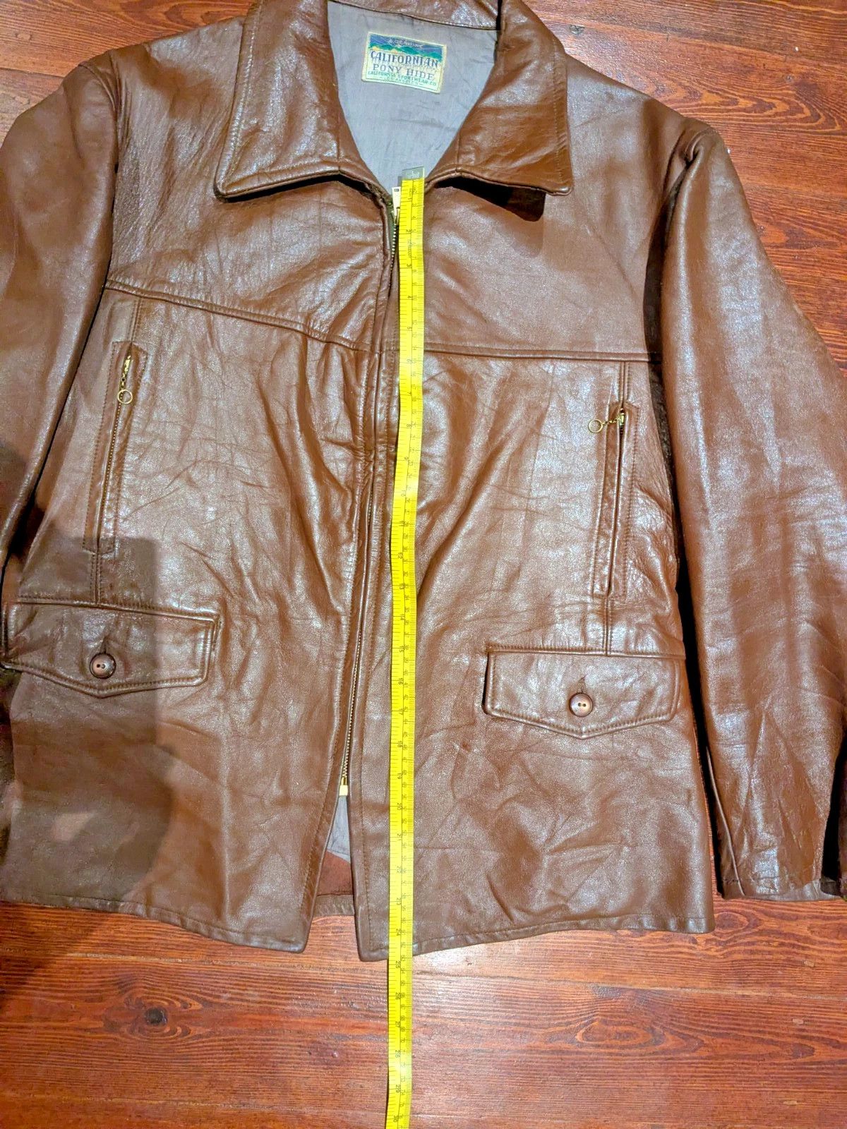 Other 40s-50s California Sportswear Horsehide Half Belt L/XL Size US XL / EU 56 / 4 - 16 Thumbnail