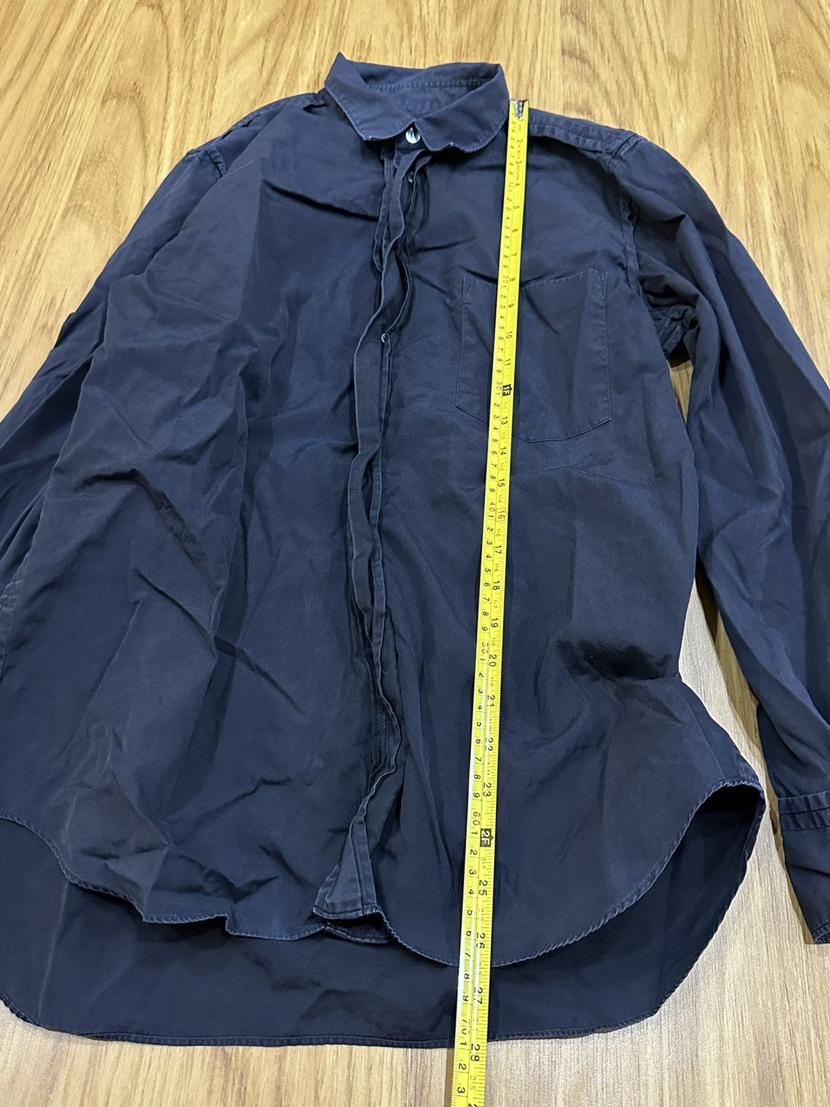 Comme des Garcons AW99 Comme Des Garcons Homme Plus Evergreen Ruffle Shirt Size US S / EU 44-46 / 1 - 14 Thumbnail