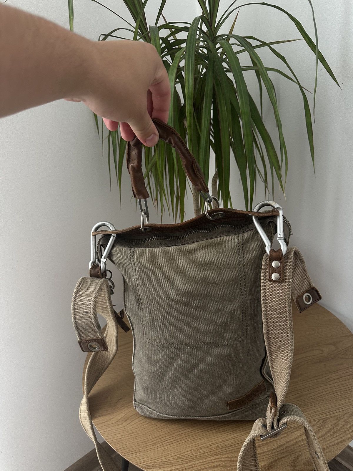 Diesel Vintage Diesel Avant-Garde Beige Tactical Shoulders Bag Size ONE SIZE - 9 Thumbnail
