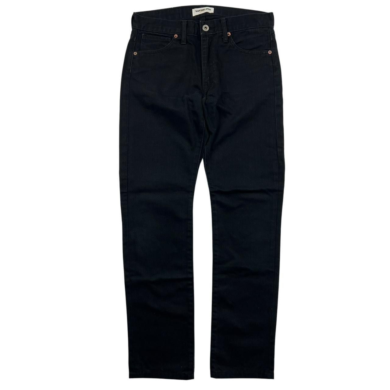 Bape Vintage Women’s Bape Embroidered Ape Head Jeans - Waist 30 Size 30" / US 8 / IT 44 - 4 Thumbnail