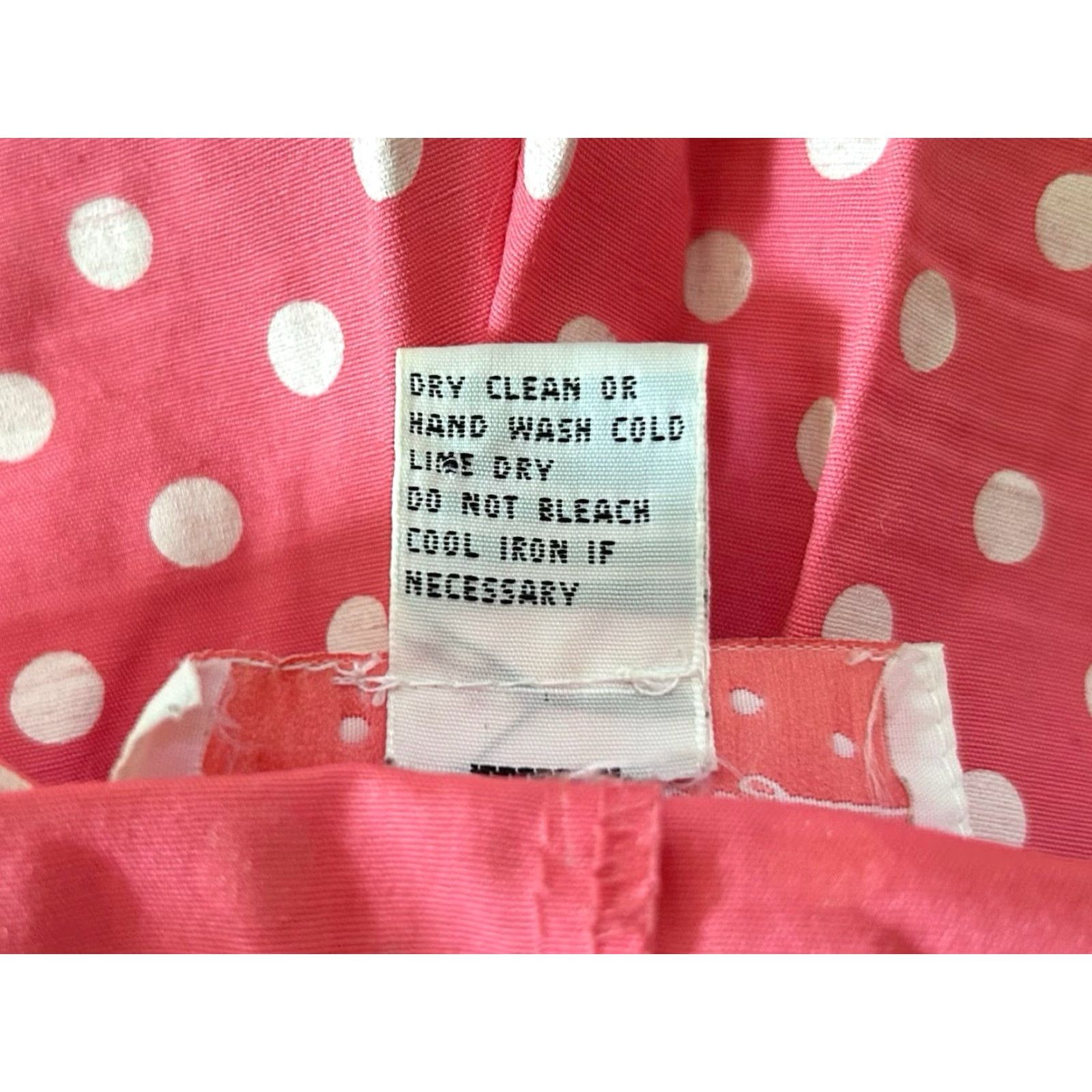 Vintage VINTAGE Notorious blazer dress Womens 5 Pink 80s Sleeveless Mini Shirt Dress, Collared, 33.5" Long, 17" Across, GUC Size S / US 4 / IT 40 - 5 Thumbnail