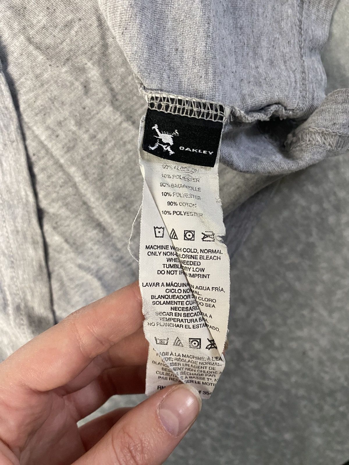 Oakley Oakley T-Shirt with big logo Size US M / EU 48-50 / 2 - 4 Thumbnail