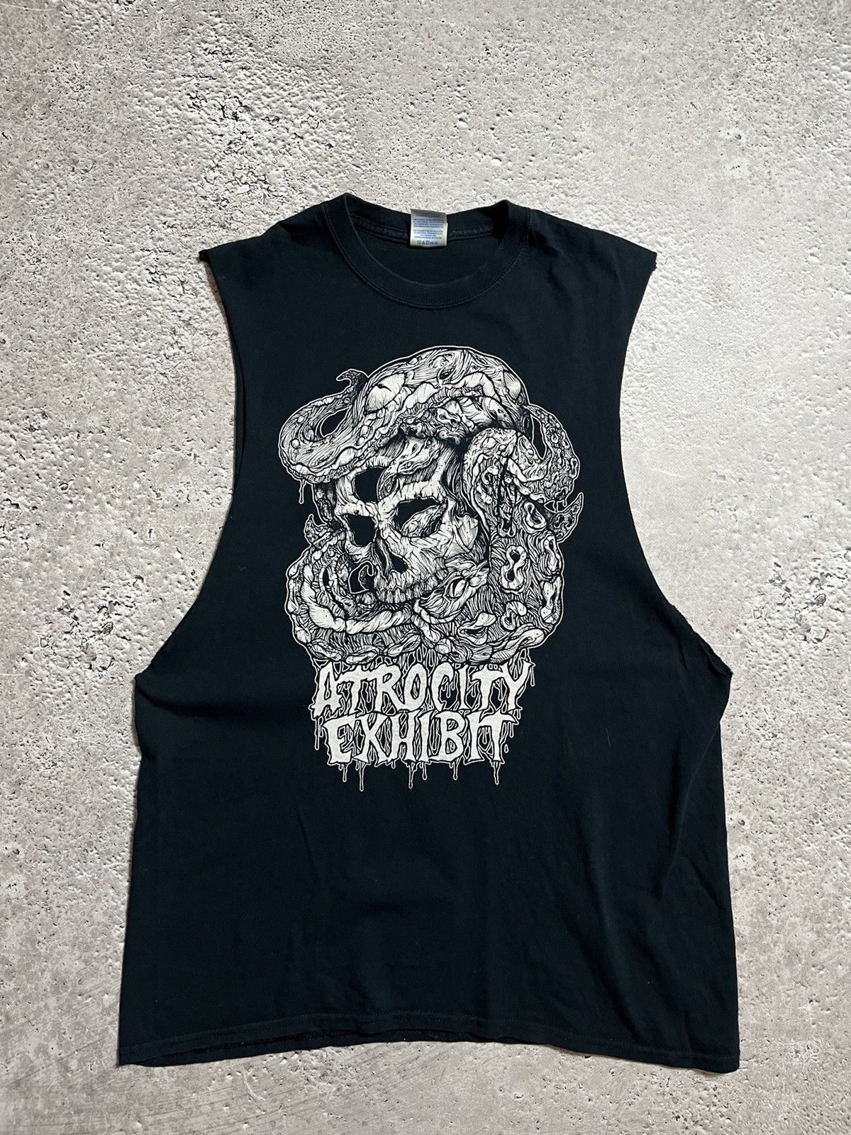 Band Tees × Rap Tees × Vintage Vintage Danny Brown Atrocity Exhibition sleeveless Tank Top Size US L / EU 52-54 / 3 - 1 Thumbnail
