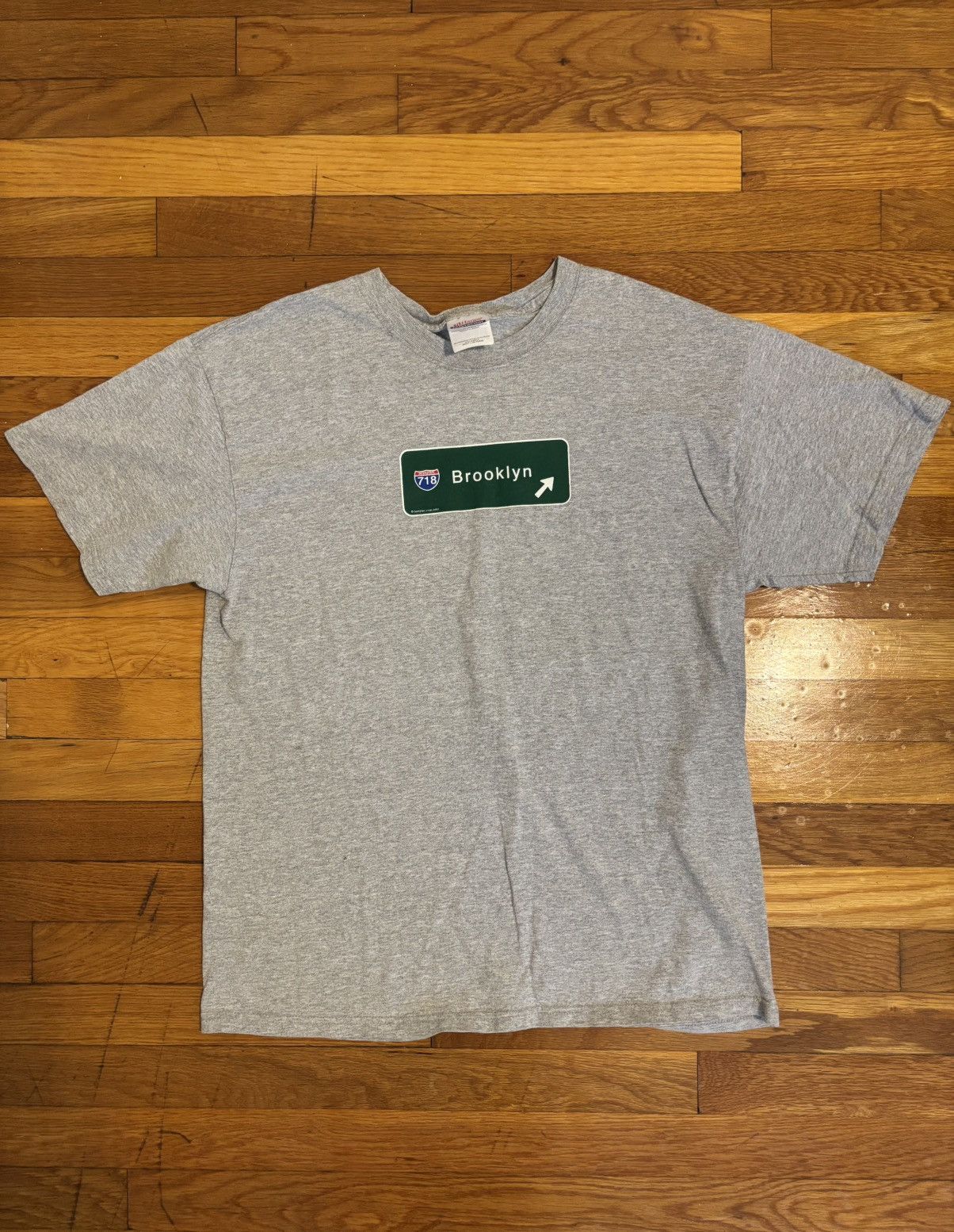 Hanes Vintage Brooklyn NY t-shirt Size US L / EU 52-54 / 3 - 1 Thumbnail