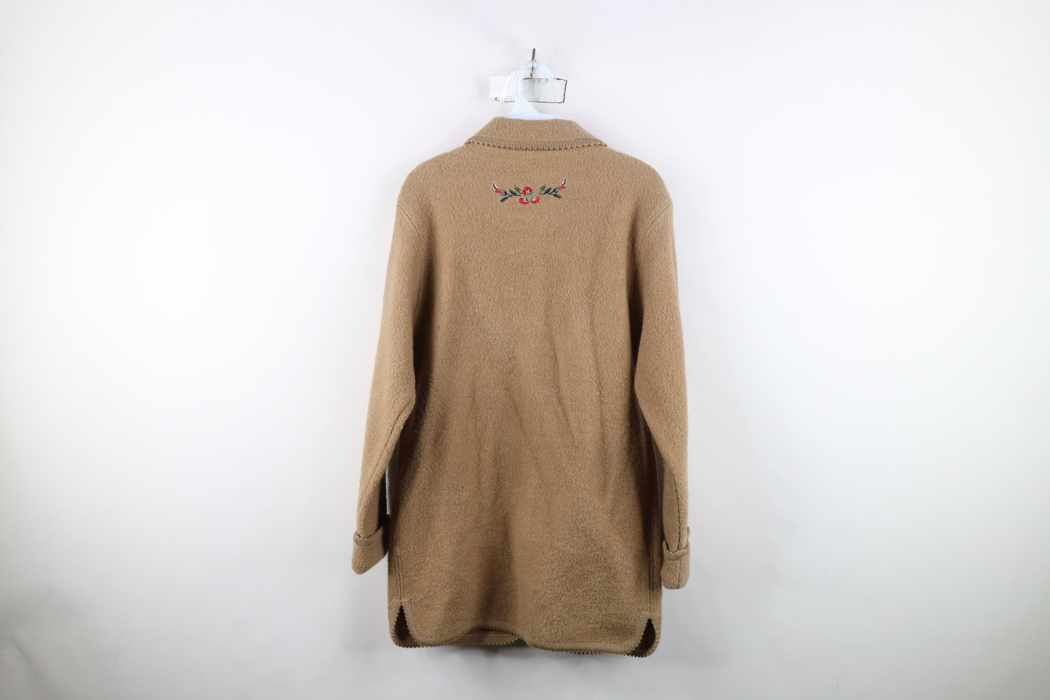 Vintage Vintage 90s Streetwear Flower Button Cardigan Sweater Jacket Size M / US 6-8 / IT 42-44 - 14 Thumbnail