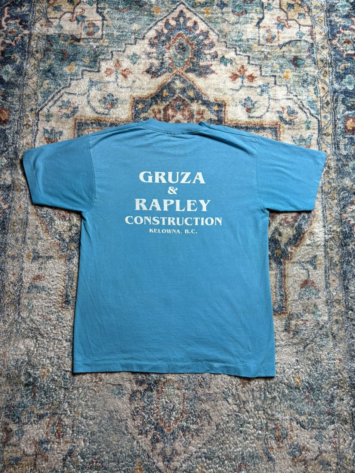 Vintage Vintage The Bikers Construction T-shirt Large Size US L / EU 52-54 / 3 - 2 Thumbnail