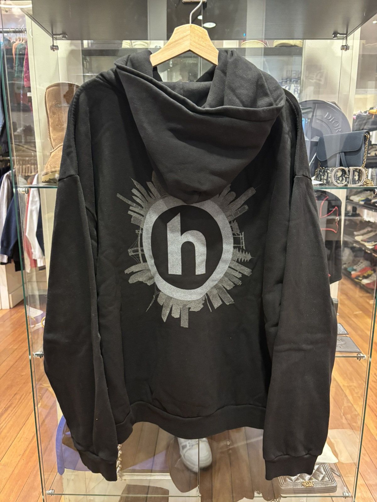 HIDDEN Hidden NY vs Tokyo Hooded Sweatshirt Size US XXL / EU 58 / 5 - 2 Thumbnail