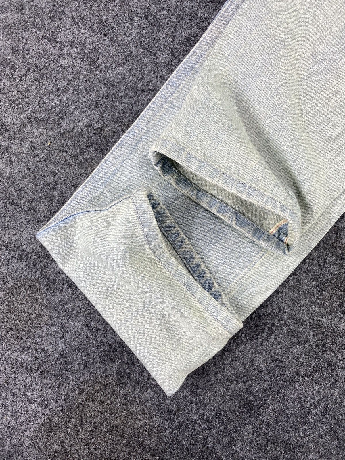 Japanese Brand × Jean Waffling Waffle Image+Create Artistic Jeans - J1126 Size US 30 / EU 46 - 16 Thumbnail