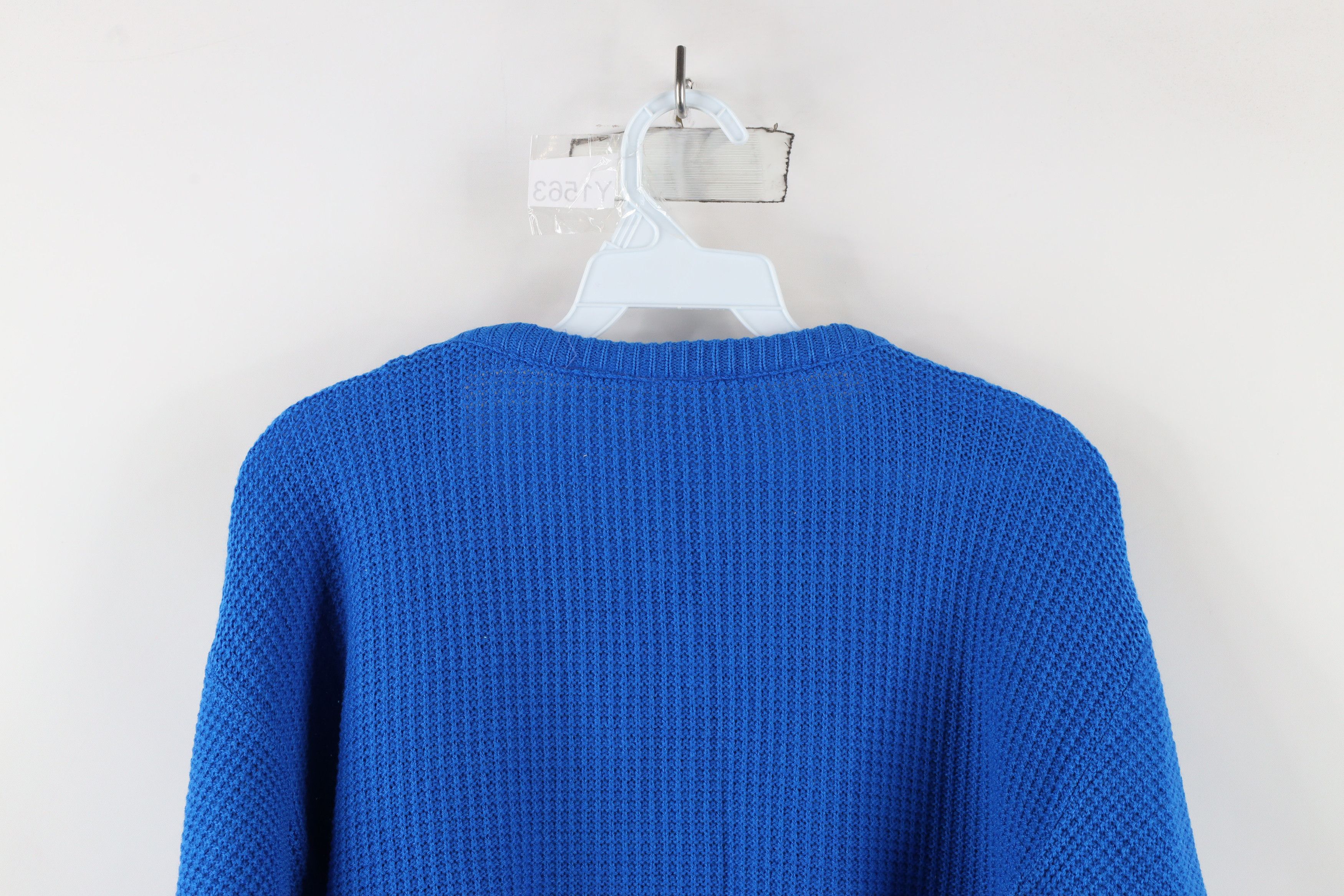 Vintage Vintage 90s Streetwear Thermal Waffle Knit Sweater USA Size M / US 6-8 / IT 42-44 - 11 Thumbnail