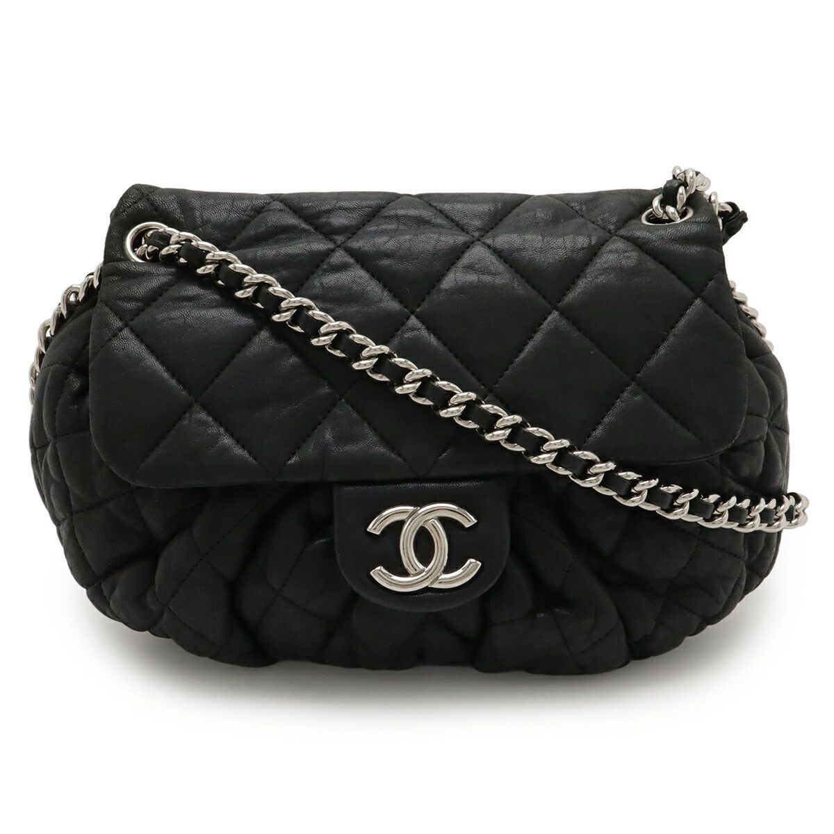Chanel Chanel Chanel Matelassé Chain Around Lambskin Shoulder Bag Leather Shoulder Bag A49889 DUTY FREE for USA Size ONE SIZE - 1 Thumbnail