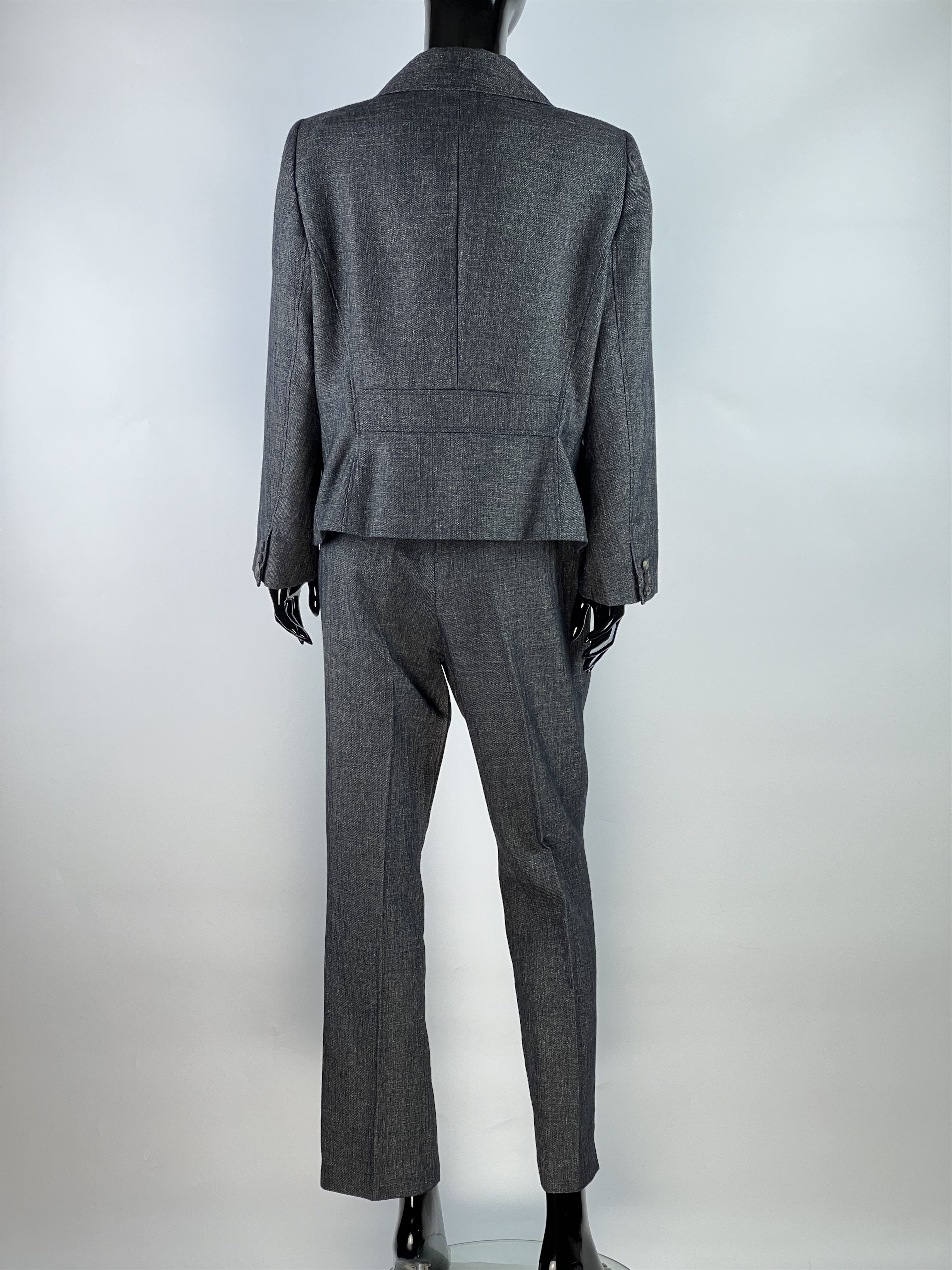 Escada Escada Wool Suit Size 42 Size XL / US 12-14 / IT 48-50 - 3 Thumbnail