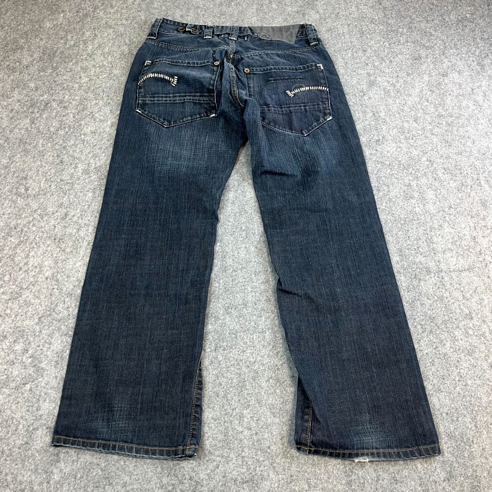 G-Star G-Star Jeans Relaxed Straight 32 Regular Denim Blue Vintage Y2K Mens 5-Pocket Classic Comfort Dark Wash Denim Size US 32 / EU 48 - 2 Thumbnail