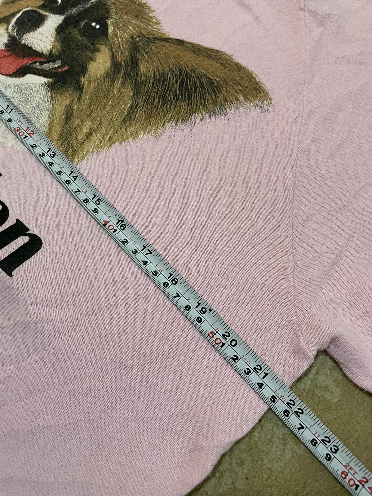Fruit Of The Loom × Vintage Vintage 90s Papillon Big Logo Sweatshirt Made in Usa 🇺🇸 Size US L / EU 52-54 / 3 - 8 Thumbnail