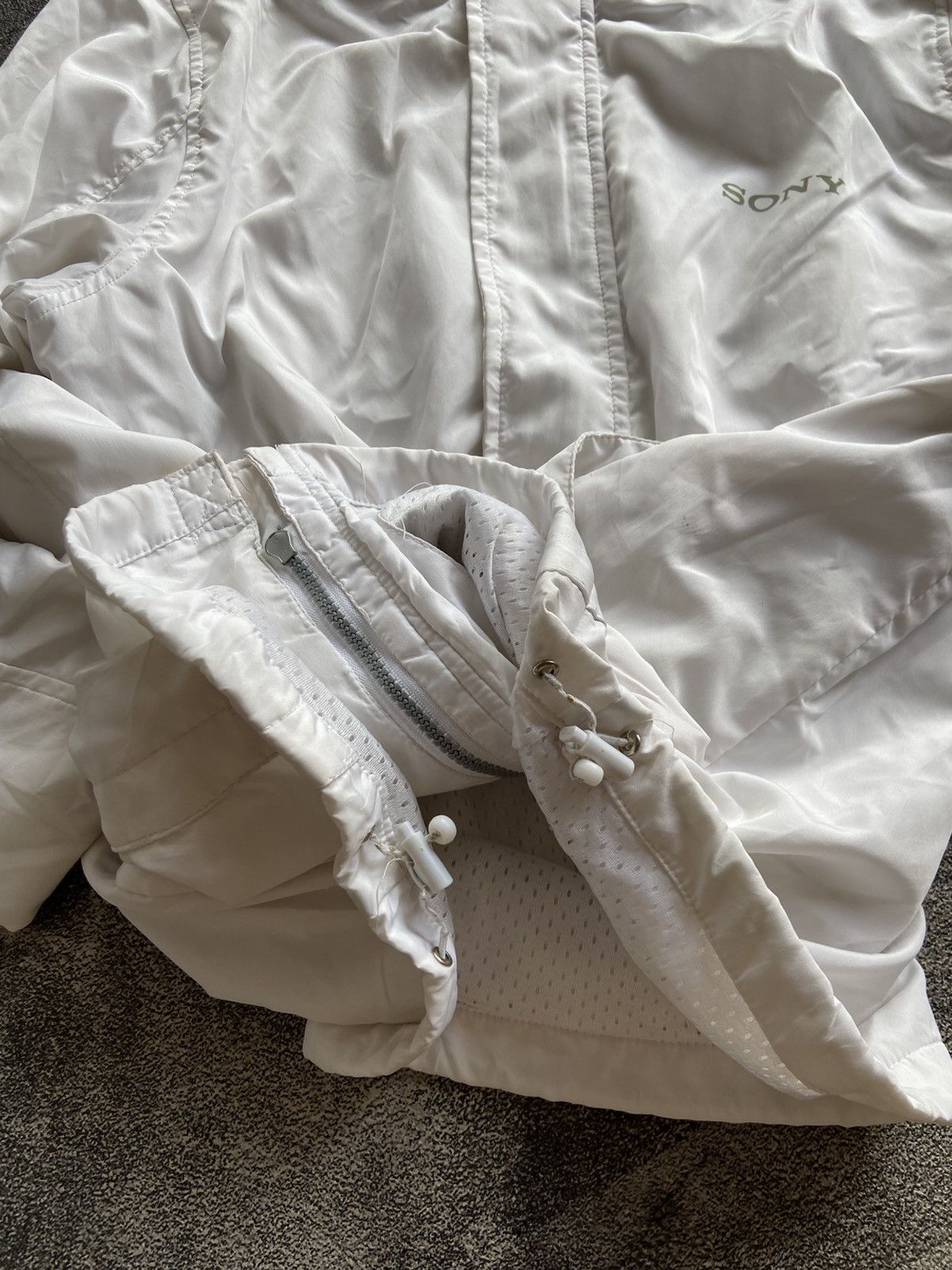 Sony Vintage SONY White Jacket Size US L / EU 52-54 / 3 - 8 Thumbnail