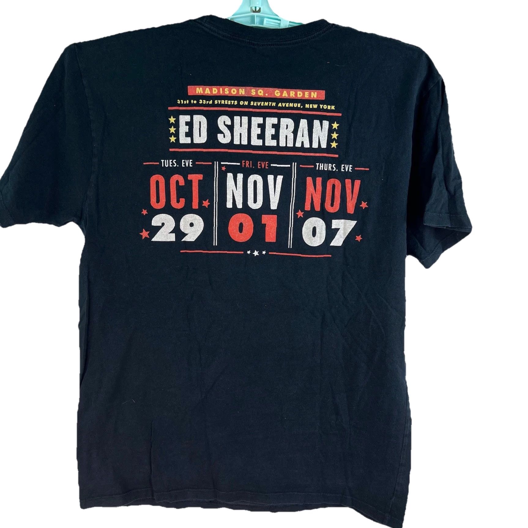 Starter Ed Sheeran Startee T-Shirt Adult L Black Logo Graphic Print 2007 Concert Rock Music Band Theme Mens Size US L / EU 52-54 / 3 - 2 Thumbnail