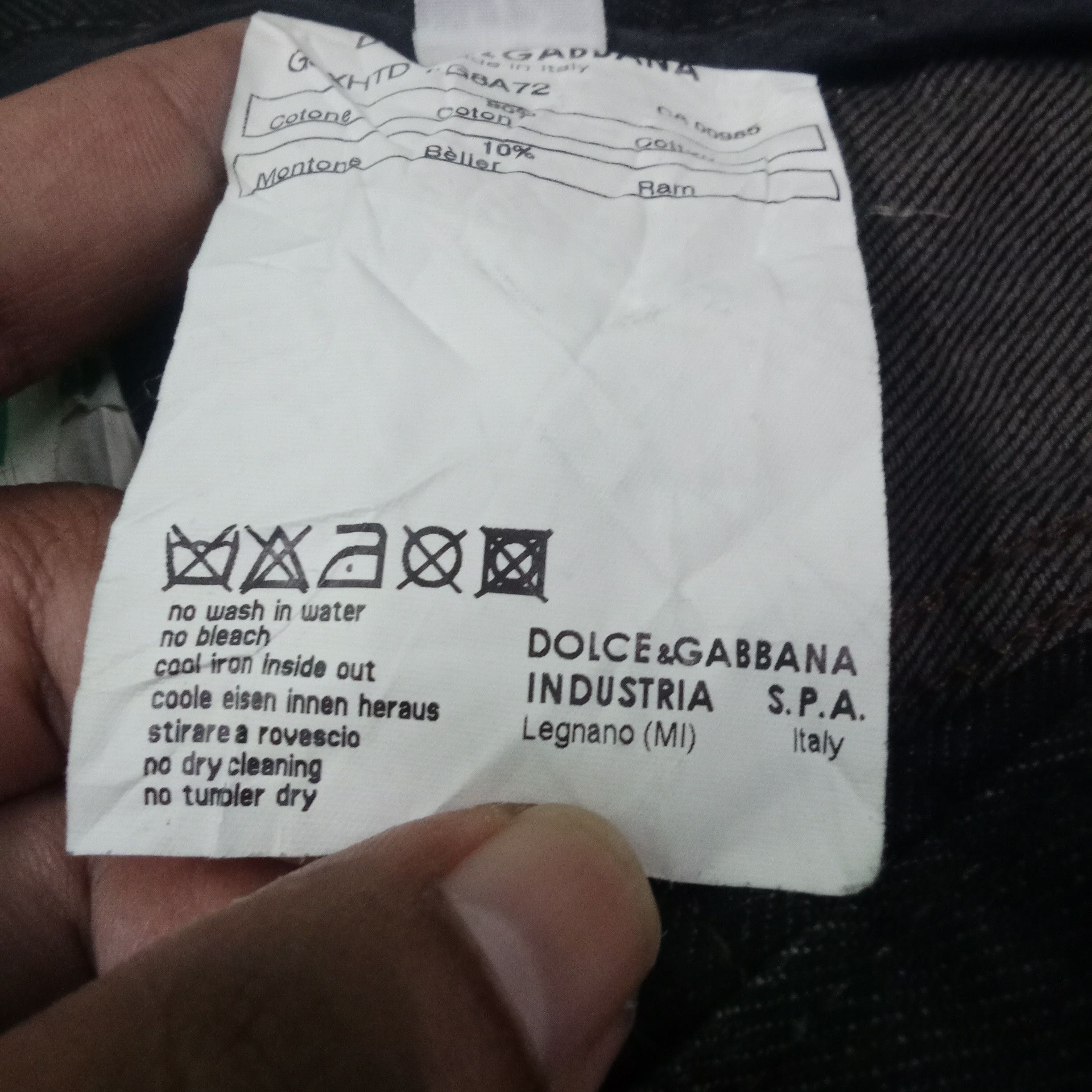 Dolce & Gabbana Dolce & Gabbana denim Size US 36 / EU 52 - 11 Thumbnail