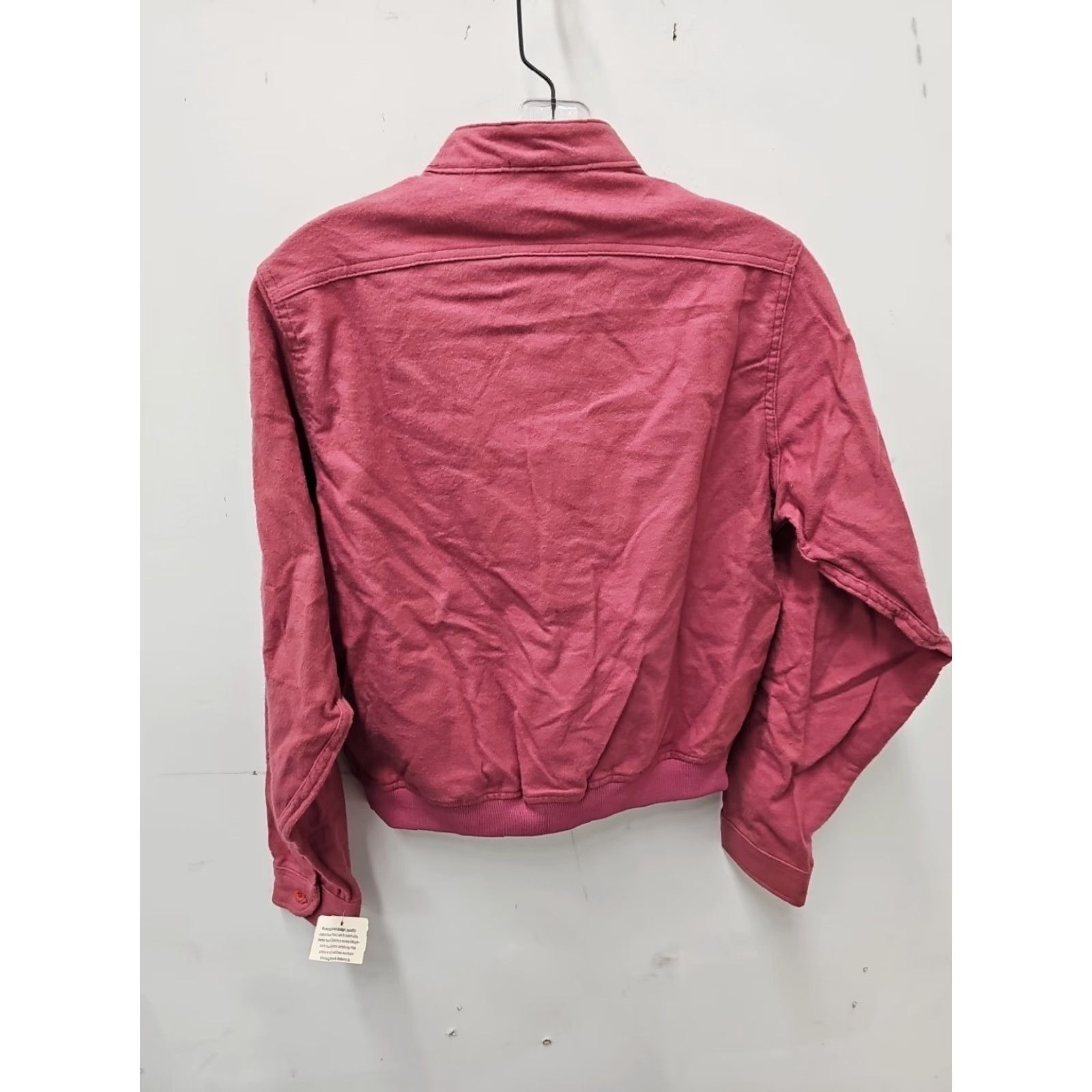 Vintage VINTAGE Woolrich Shirt Womens Large Chamois Flannel JACKET Western USA Pink Cotton Long Sleeve Collared Button-Up Regular Womens Size L / US 10 / IT 46 - 6 Thumbnail