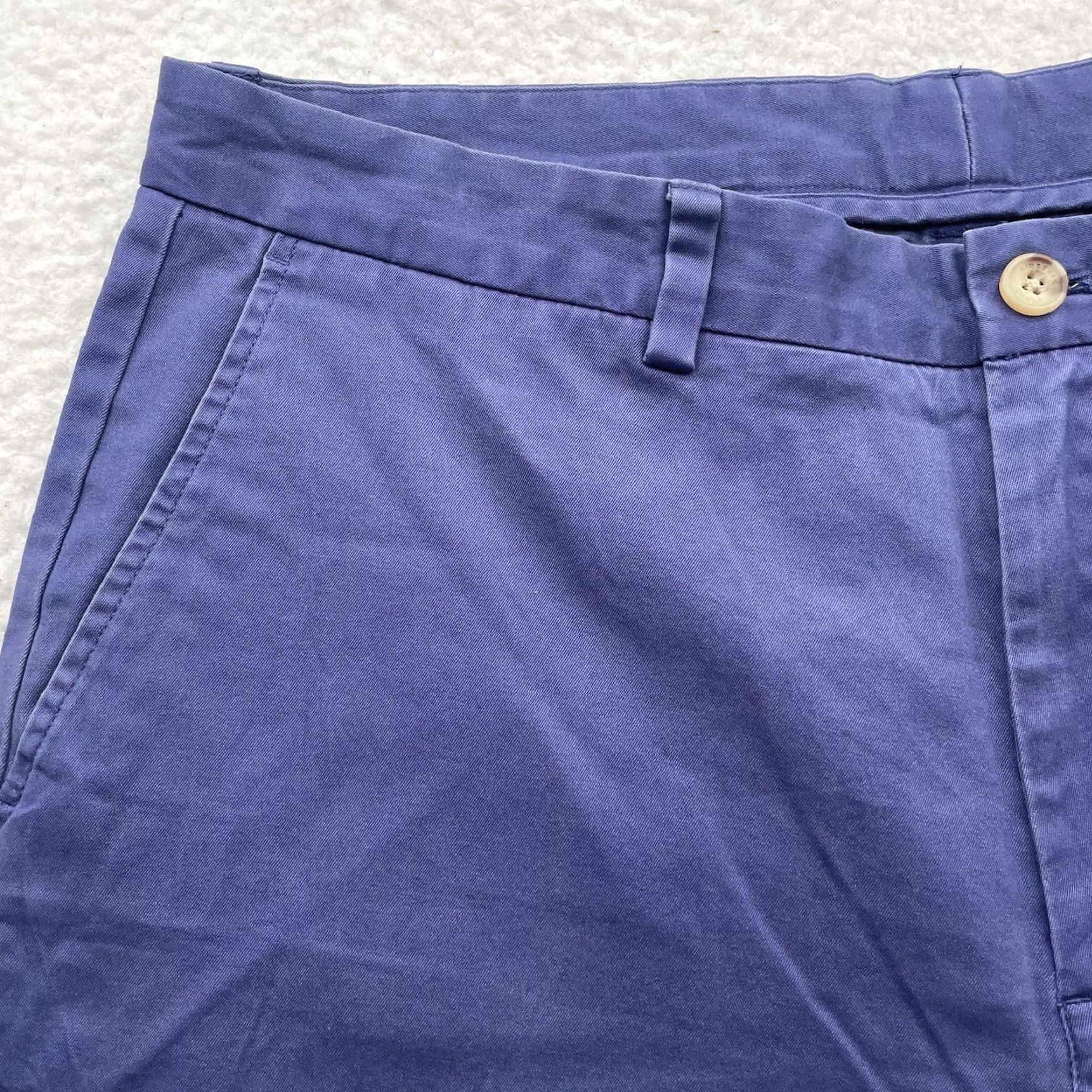 Vineyard Vines Vineyard Vines Breaker Pants Mens 36x34 Royal Blue Chino Stretch Preppy Golf Pants Mens Regular 36 Blue Size US 36 / EU 52 - 3 Thumbnail