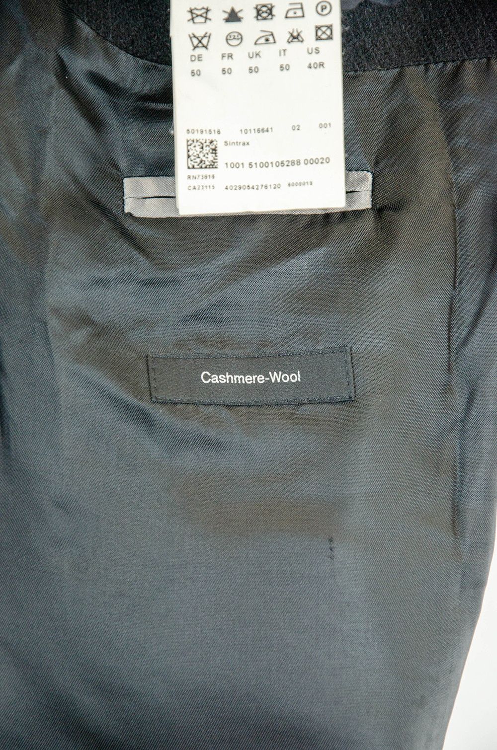 Hugo Boss BOSS Cashmere Wool Stand Collar Coat – Size 50 Size US M / EU 48-50 / 2 - 14 Thumbnail