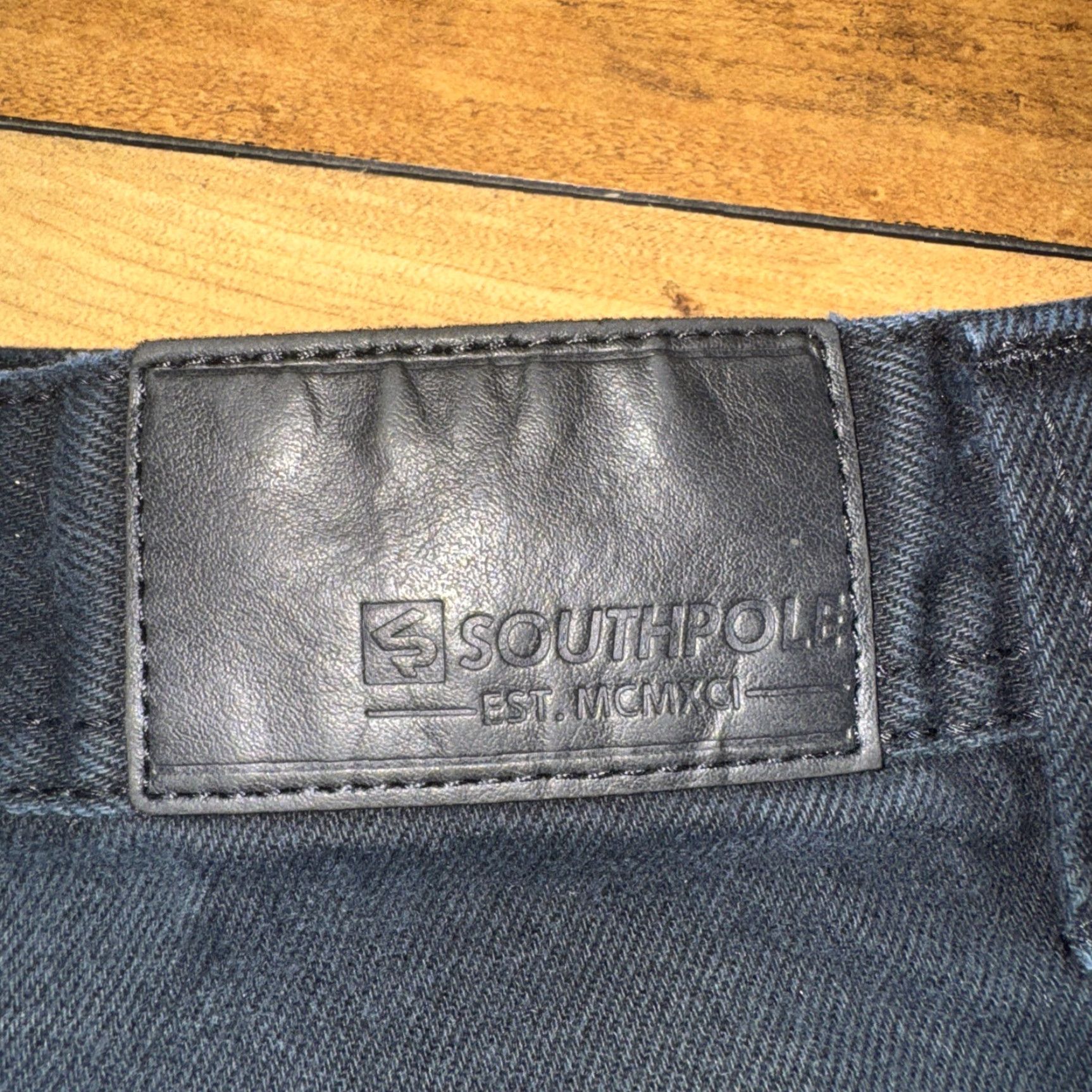 Southpole VINTAGE Southpole Relax Fit Jeans Black 32x32 Men Jeans Relaxed Straight Black 32 Size US 32 / EU 48 - 3 Thumbnail