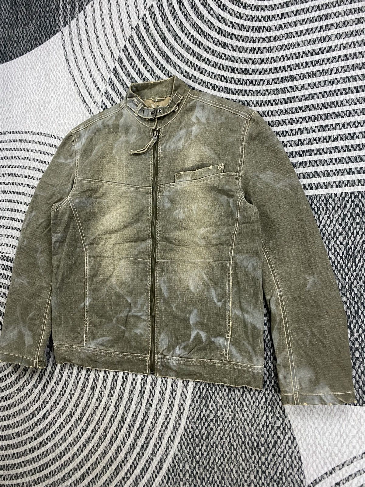 Japanese Brand Vintage Allix Design Company Tokyo Japan Denim Zipper Jacket Size US M / EU 48-50 / 2 - 4 Thumbnail