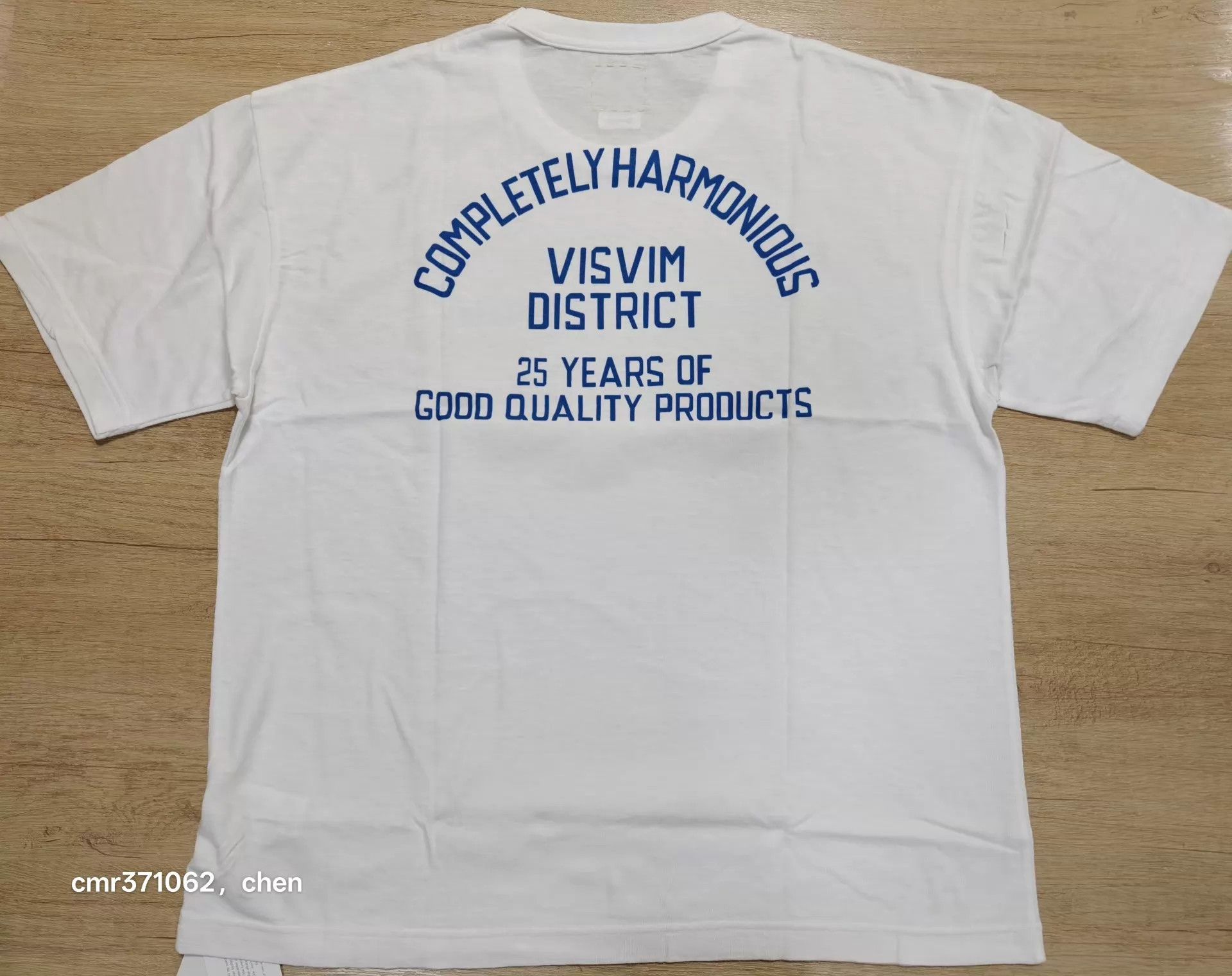 Visvim VISVIM 26SS JUMBO TEE S/S DISTRICT black & navy 1-5 Size US S / EU 44-46 / 1 - 7 Thumbnail