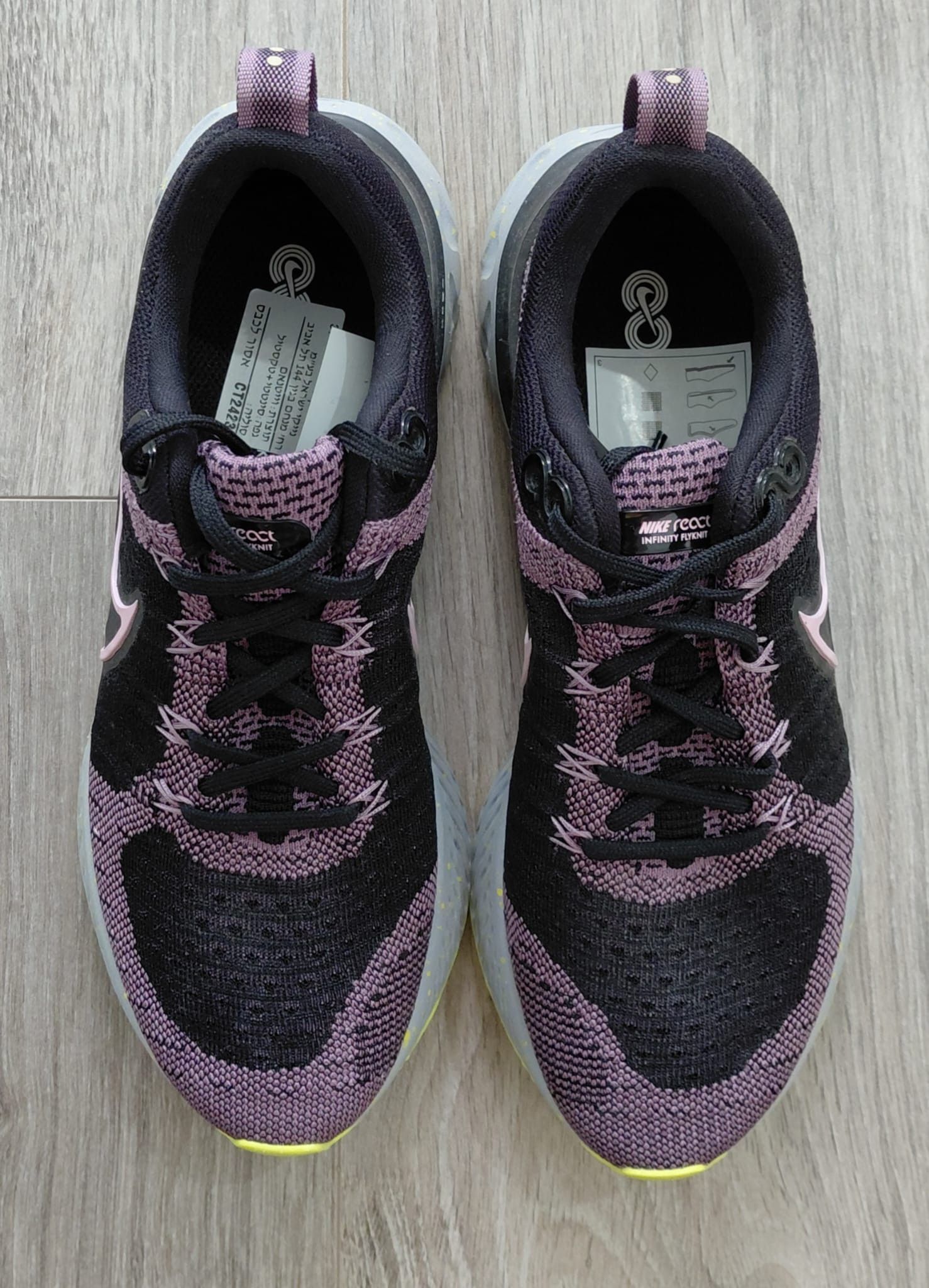 Nike Nike React Infinity Run Flyknit 2 Violet Dust Size US 7 / IT 37 - 7 Thumbnail
