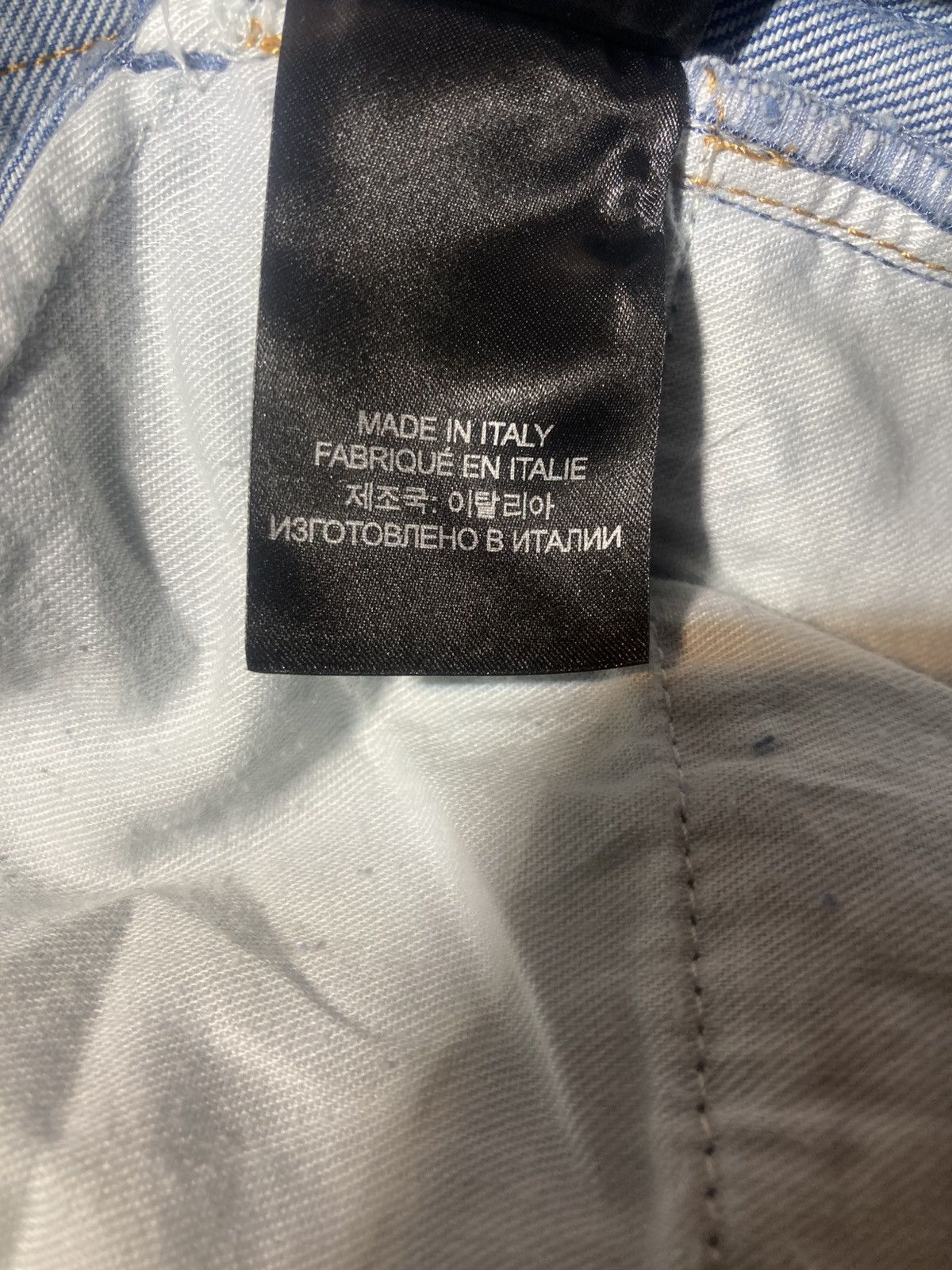 Vetements New Vetements Extended Leg Flare Distressed Double Seam Wash Size US 30 / EU 46 - 12 Thumbnail