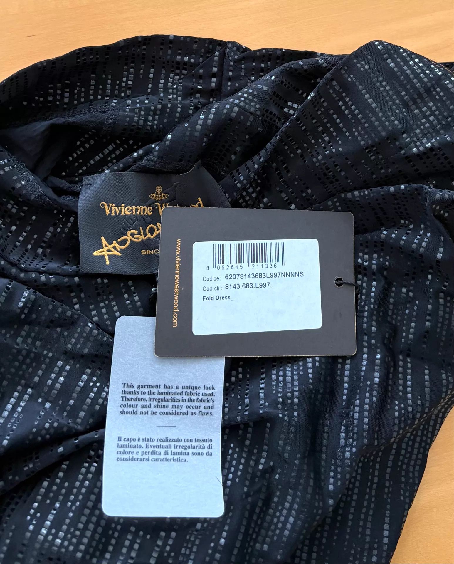 Vivienne Westwood Vivienne Westwood Anglomania Black LS Loose V-neck Dress S Size S / US 4 / IT 40 - 6 Thumbnail