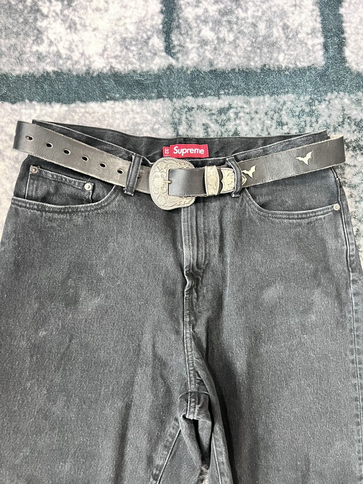Supreme 2024 supreme baggy jeans ‘black’ Size US 32 / EU 48 - 10 Thumbnail