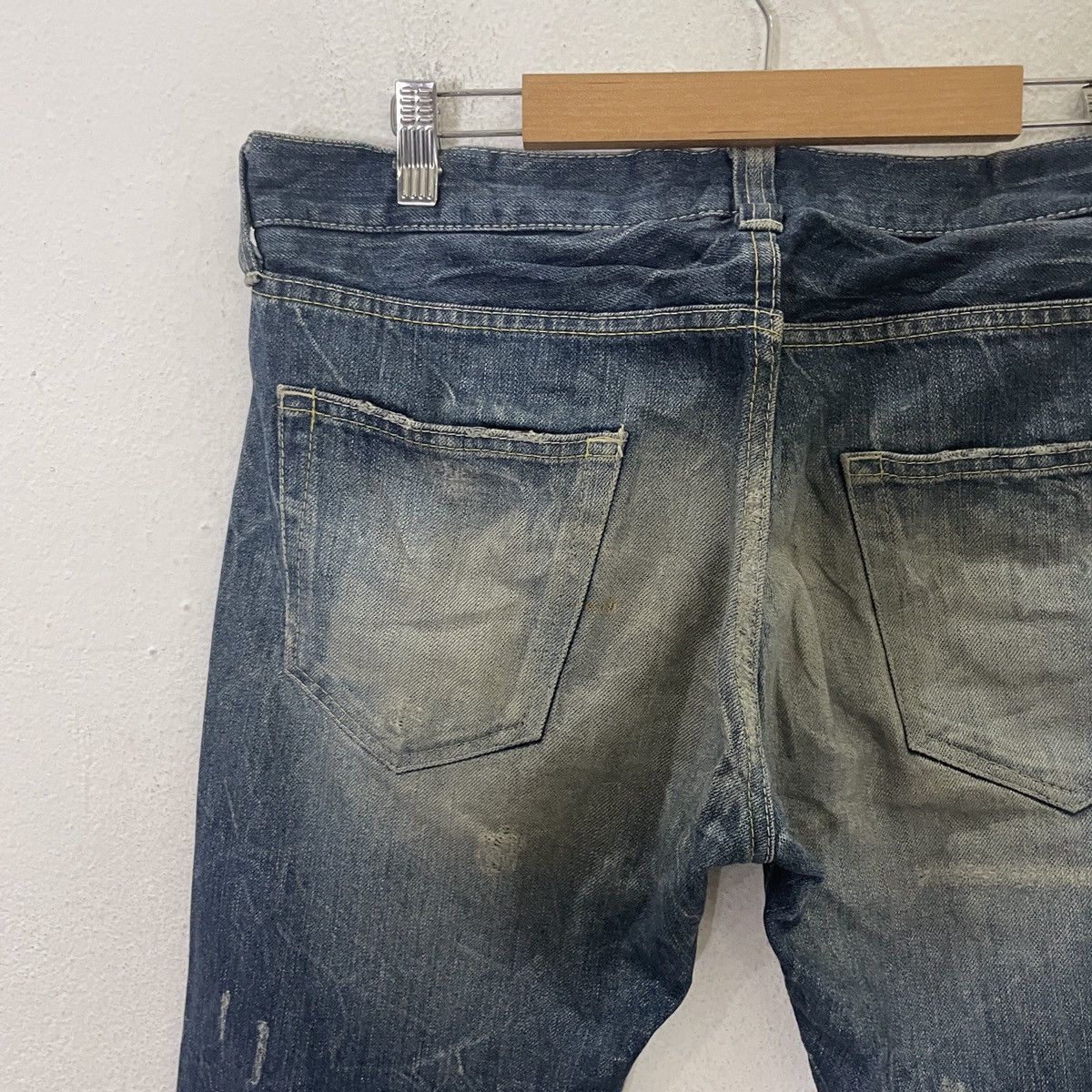 Vanquish Vintage Vanqusih Distressed Denim Jeans Size US 34 / EU 50 - 8 Thumbnail