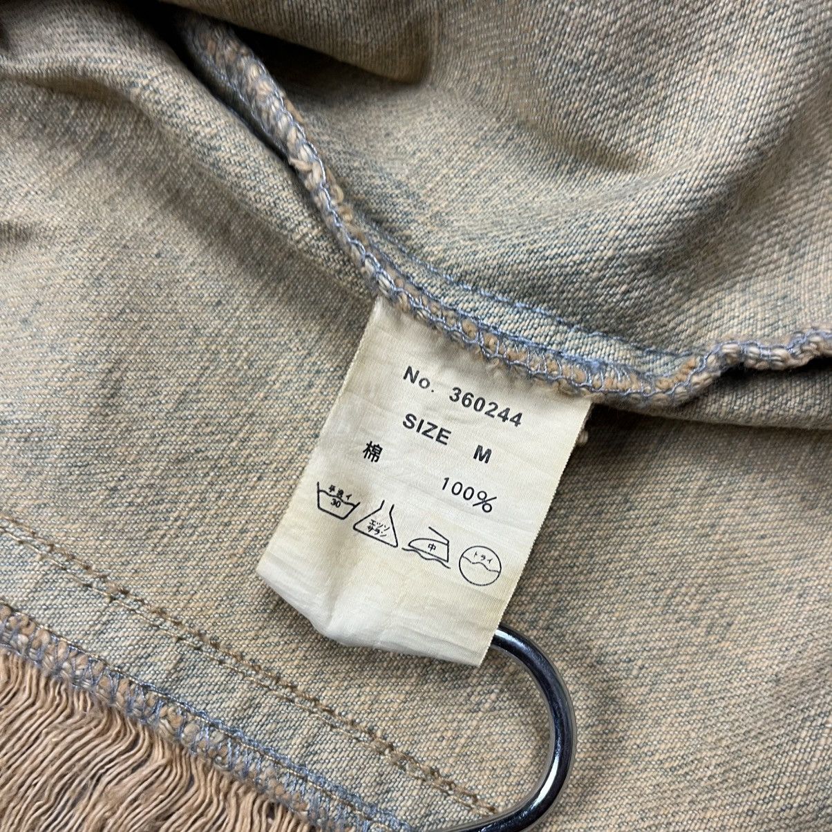 If Six Was Nine 2000s Midas - Mudwash Crash Denim Vest Size US S / EU 44-46 / 1 - 13 Thumbnail