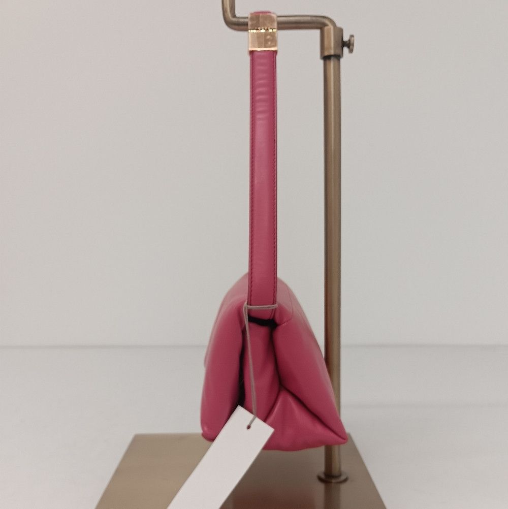 Marni Marni Women's Small Leather Prisma Crossbody Bag - Pink Size ONE SIZE - 6 Thumbnail