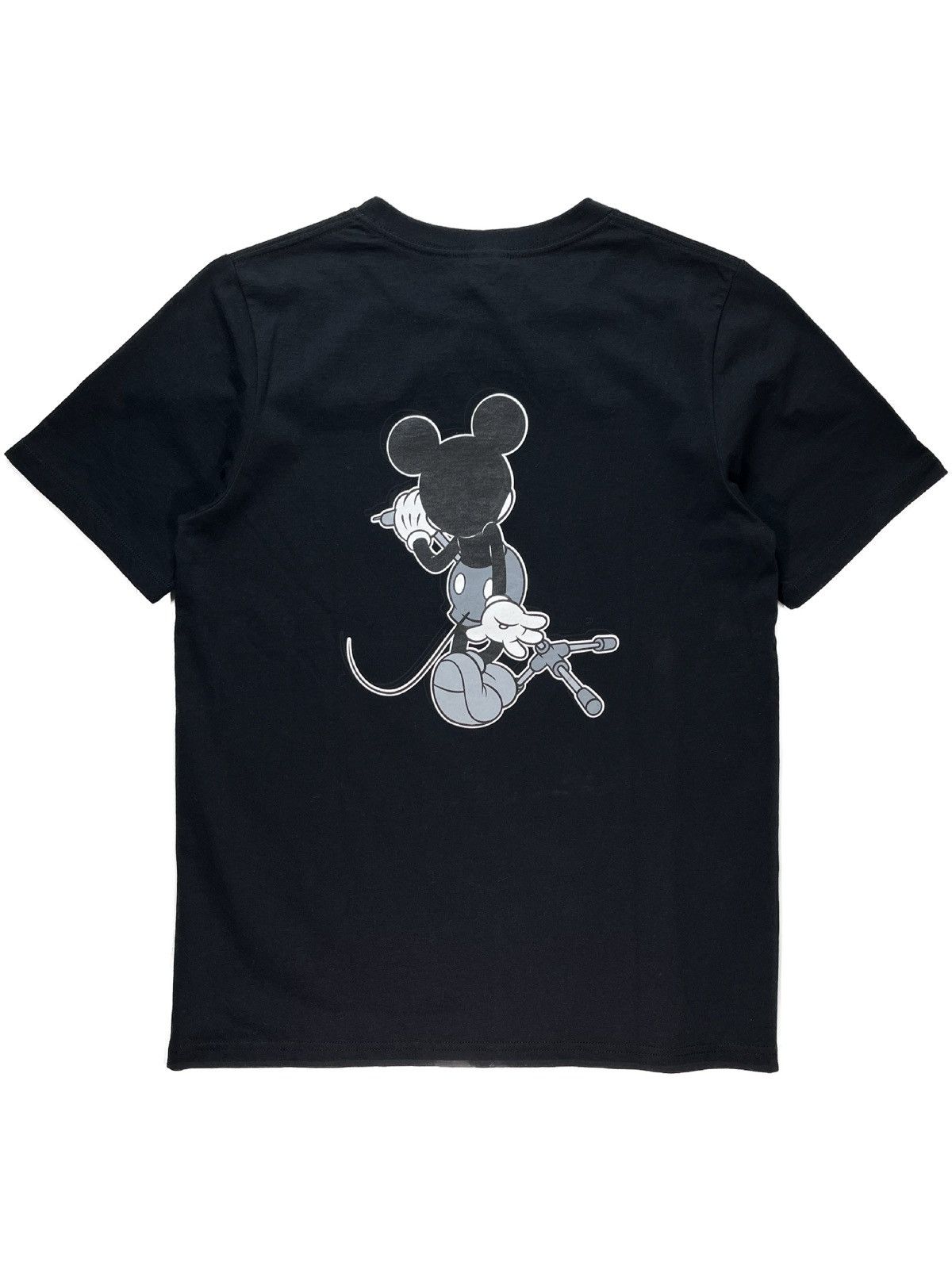 Number (N)ine Number (N)ine Rockstar Singing Mickey Tshirt Black