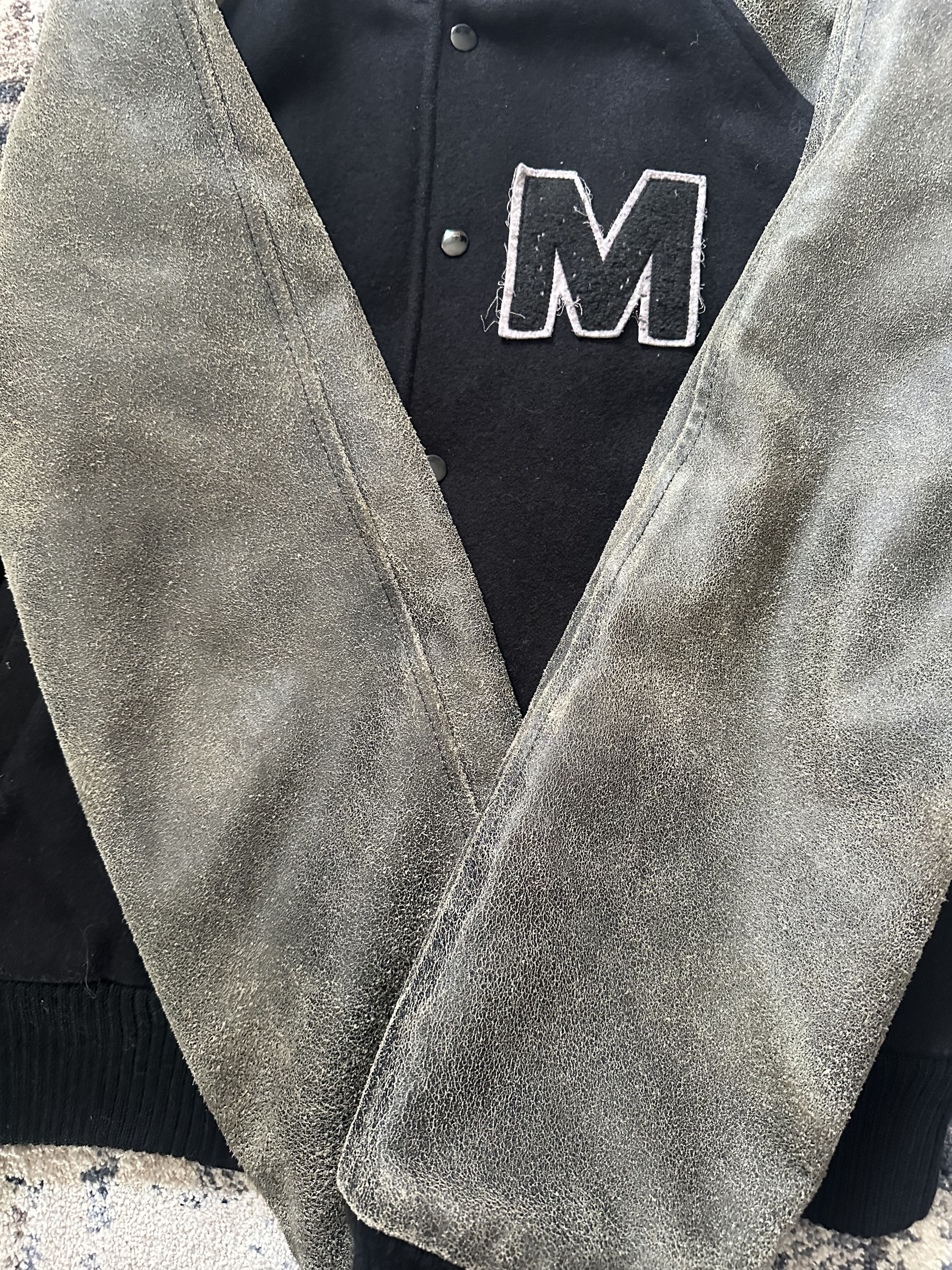 Raf Simons Raf Simons 04 Virginia Creeper Varsity Leather Jacket Size US S / EU 44-46 / 1 - 3 Thumbnail