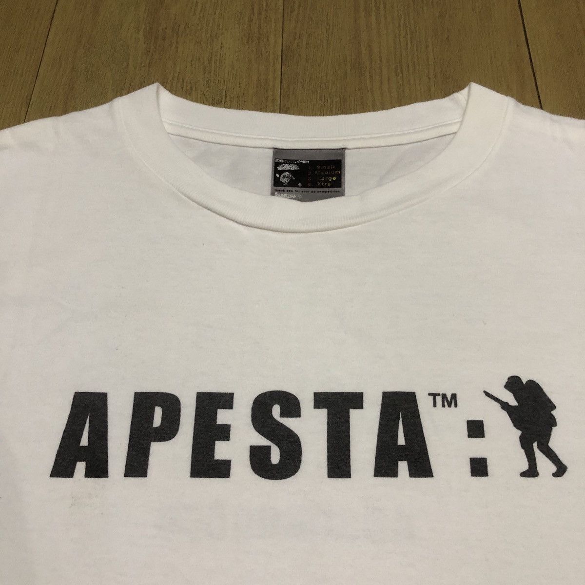 Bape OG Vintage APESTA Foot Soldier Tee Size US L / EU 52-54 / 3 - 10 Thumbnail