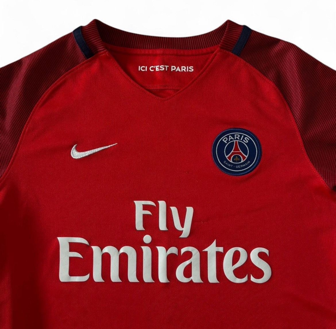 Nike PSG Trikot 2017/18 | Auswärtstrikot Nike | Fly Emirates Size US L / EU 52-54 / 3 - 2 Thumbnail