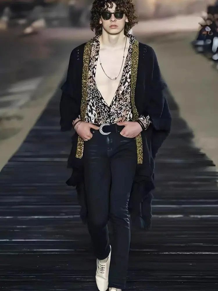 Saint Laurent Paris Sz 37 Saint Laurent Paris 2-2507 Size US S / EU 44-46 / 1 - 6 Thumbnail