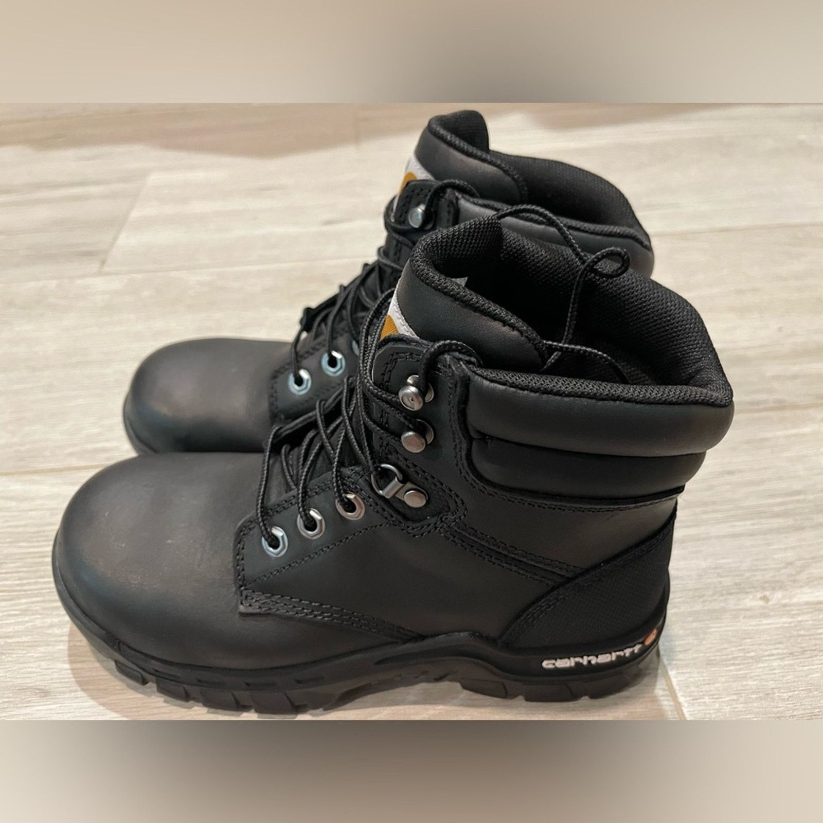 Carhartt Carhartt Women 8 Rugged Flex 6" Comp Toe Work Boot Black Size US 8 / EU 41 - 3 Thumbnail