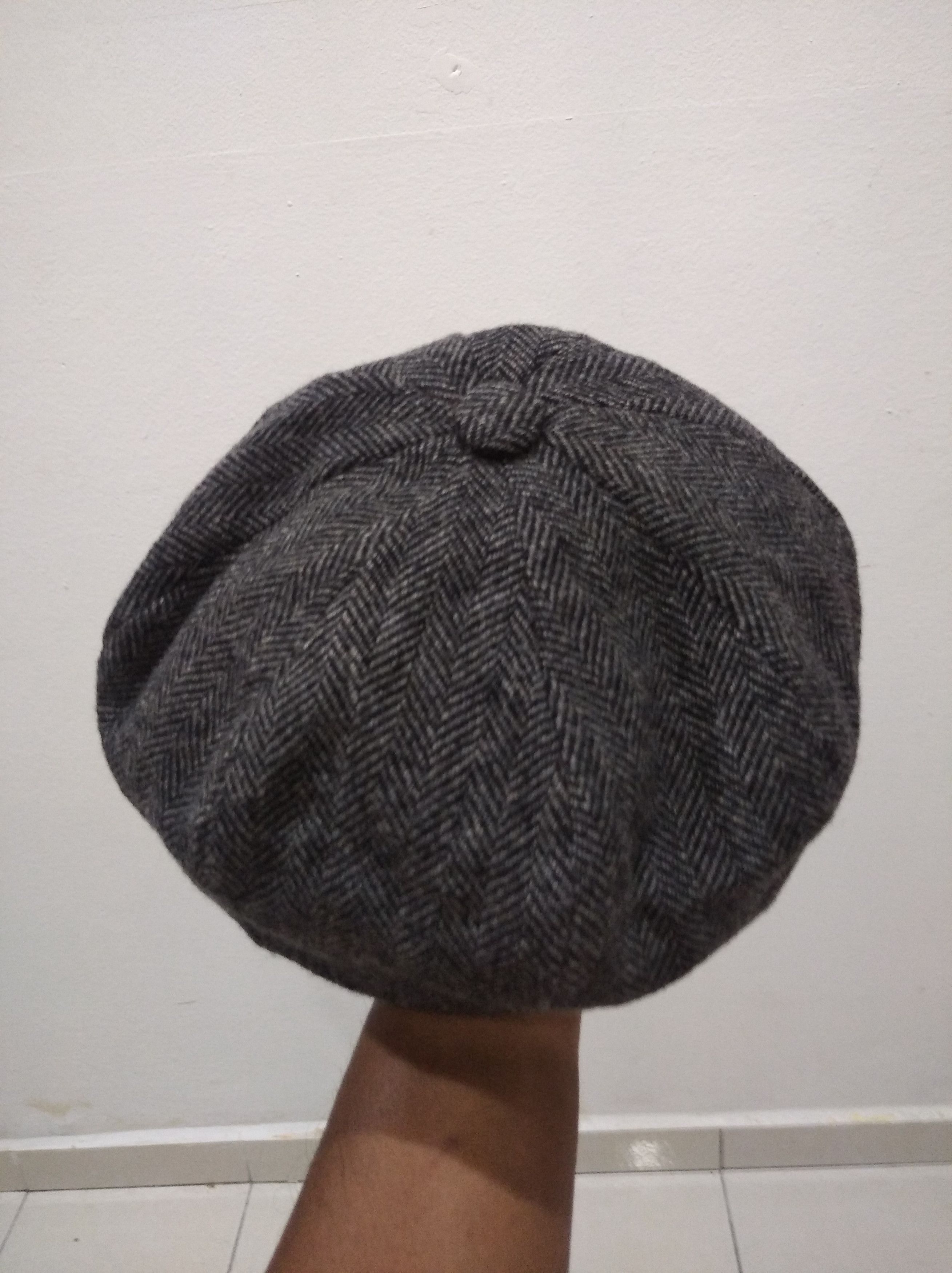 Vintage New York Hat Co Company WOOL Grey gray Camp Cap hat Size ONE SIZE - 3 Thumbnail