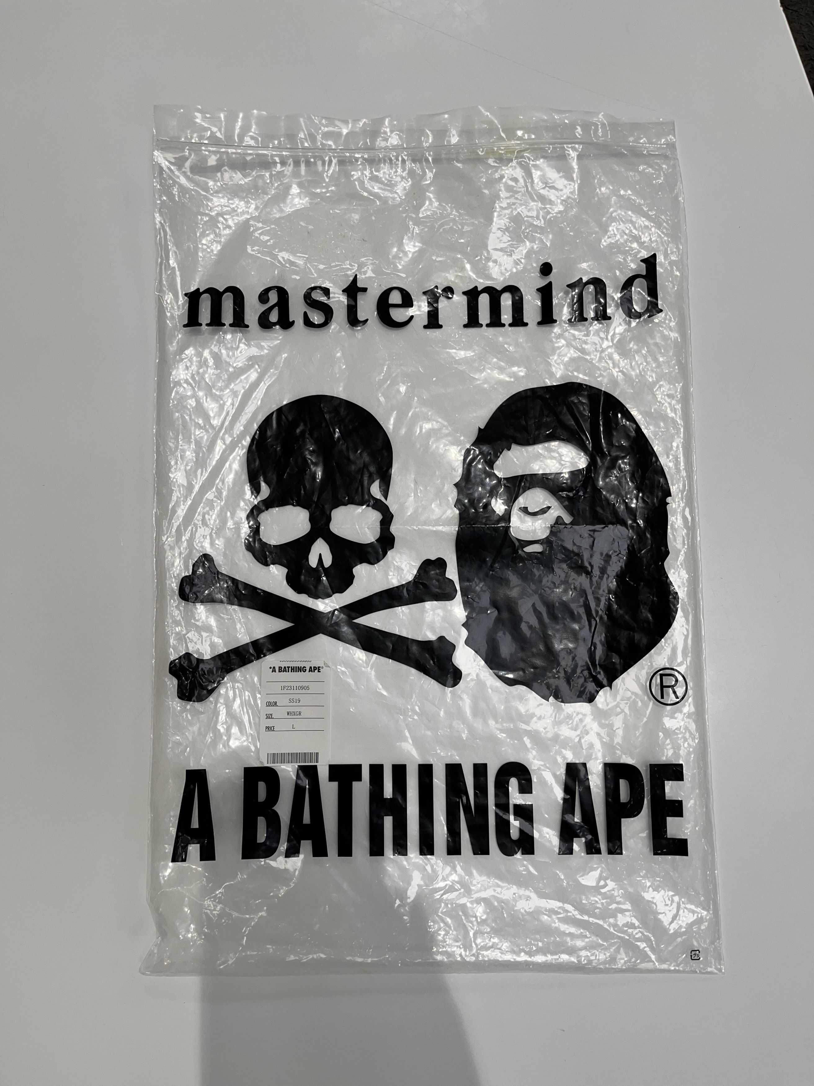 Bape × Mastermind Japan Bape x Mastermind Tee White Size US L / EU 52-54 / 3 - 18 Thumbnail