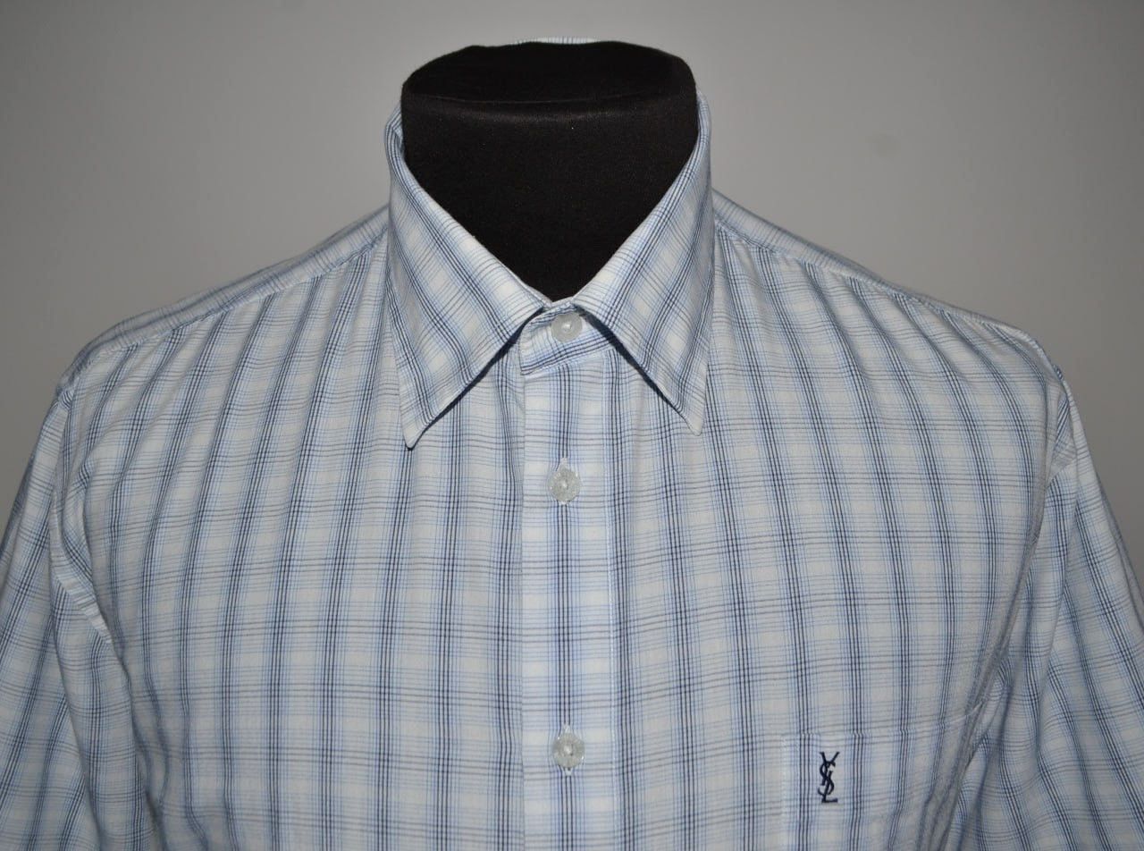 Yves Saint Laurent Yves Saint Laurent Shirt Short Sleeve size XL Size US XL / EU 56 / 4 - 2 Thumbnail
