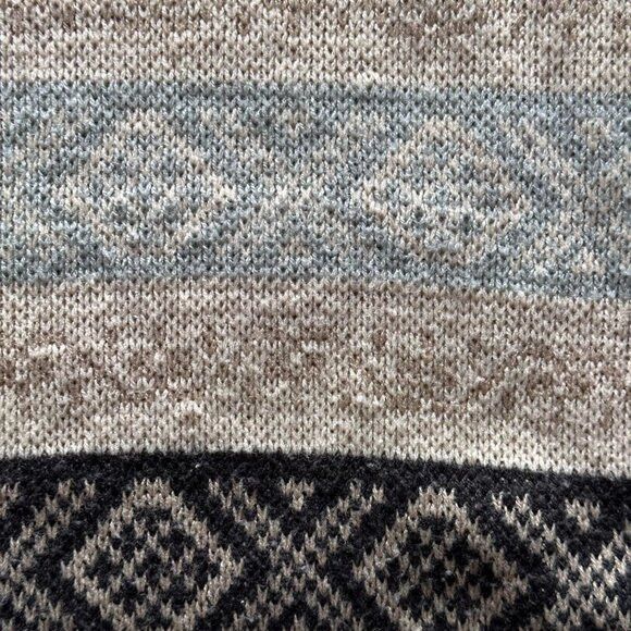 Vintage vintage northern spirit striped boxy knit sweater Size US L / EU 52-54 / 3 - 2 Thumbnail