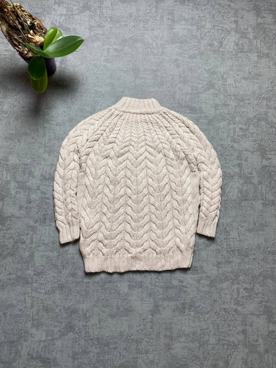 Sezane Ia Maille Sezane Wool coarse knitted Sweater Size S / US 4 / IT 40 - 8 Thumbnail