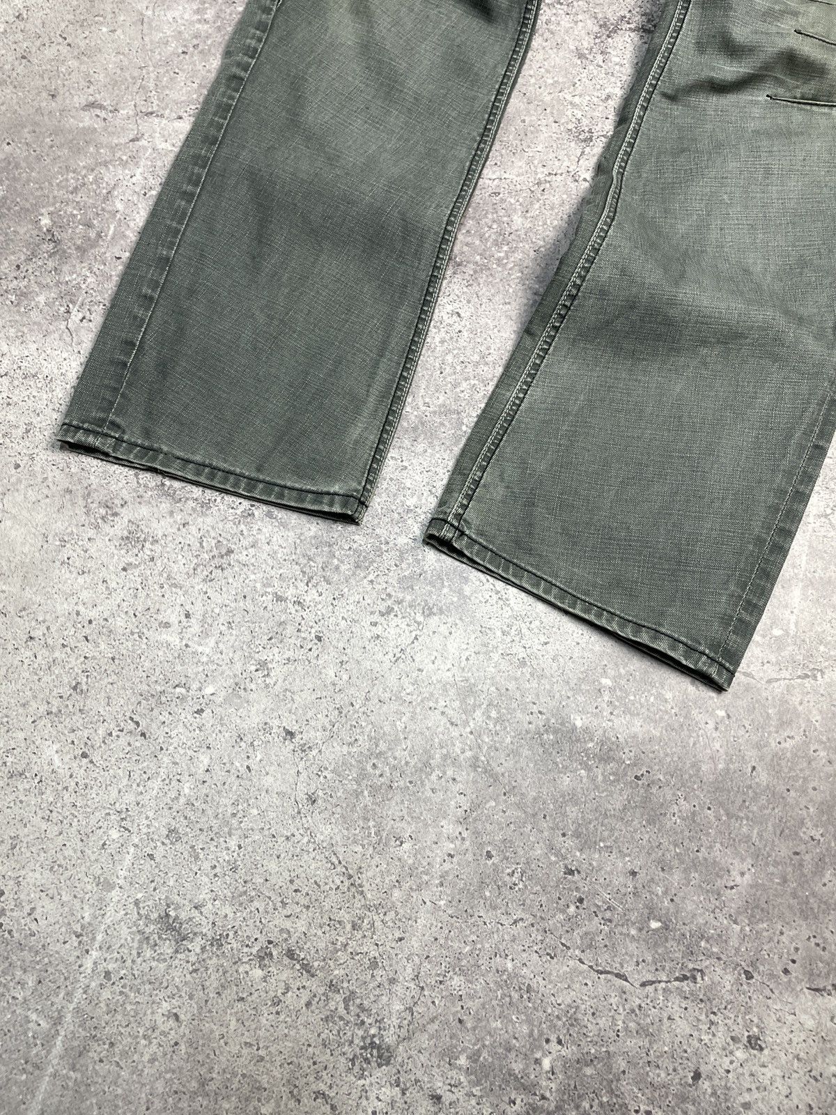 Vintage Vintage Distressed Y2K Police Cargo Jeans Pants Size US 34 / EU 50 - 10 Thumbnail