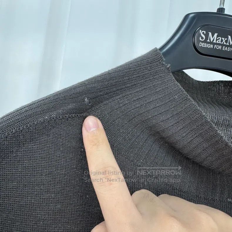 Rick Owens Rick Owens Mainline grey wool knit long sleeves Size US S / EU 44-46 / 1 - 5 Thumbnail