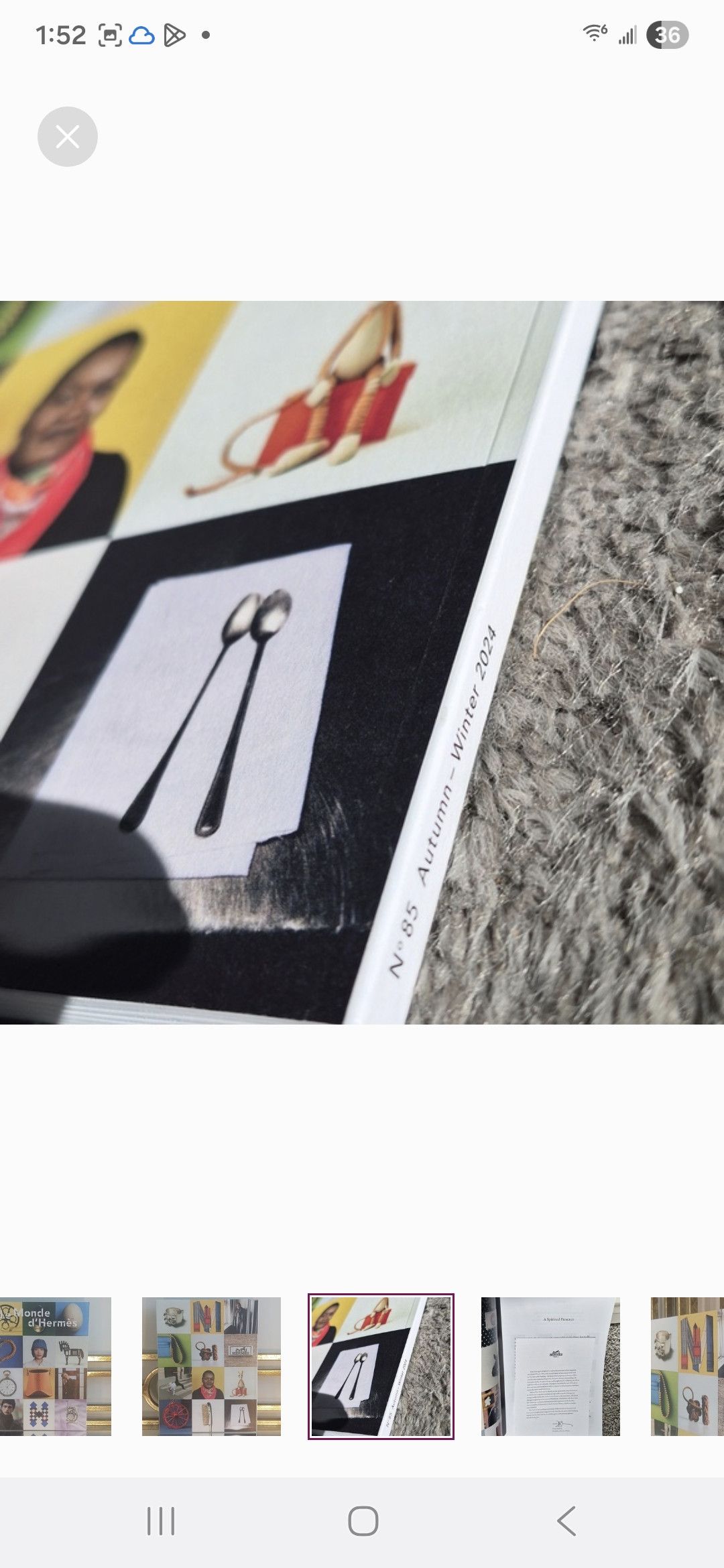 Other Hermès Le Monde d'Hermès Magazine-Autumn/Winter 24 Size ONE SIZE - 8 Thumbnail