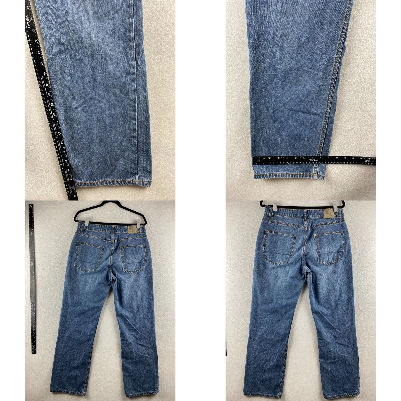 O'Neill O'Neill Jeans Mens 32 Blue Mid-Rise Distressed Denim Pockets Casual Pant Size US 32 / EU 48 - 9 Thumbnail