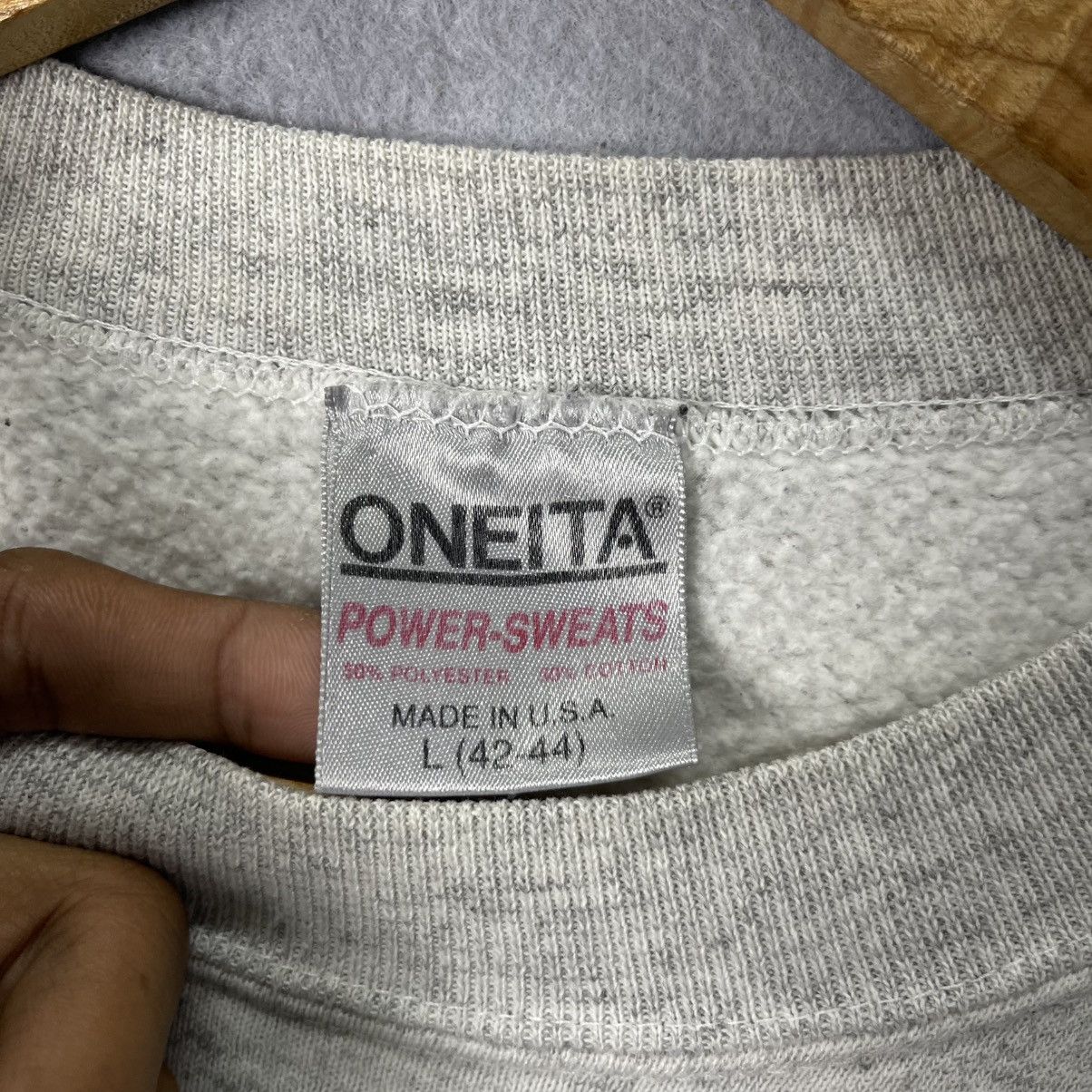 Vintage Vintage Clinton’s Simplified 1040 Tax Form Sweatshirt Oneita Size US L / EU 52-54 / 3 - 8 Thumbnail