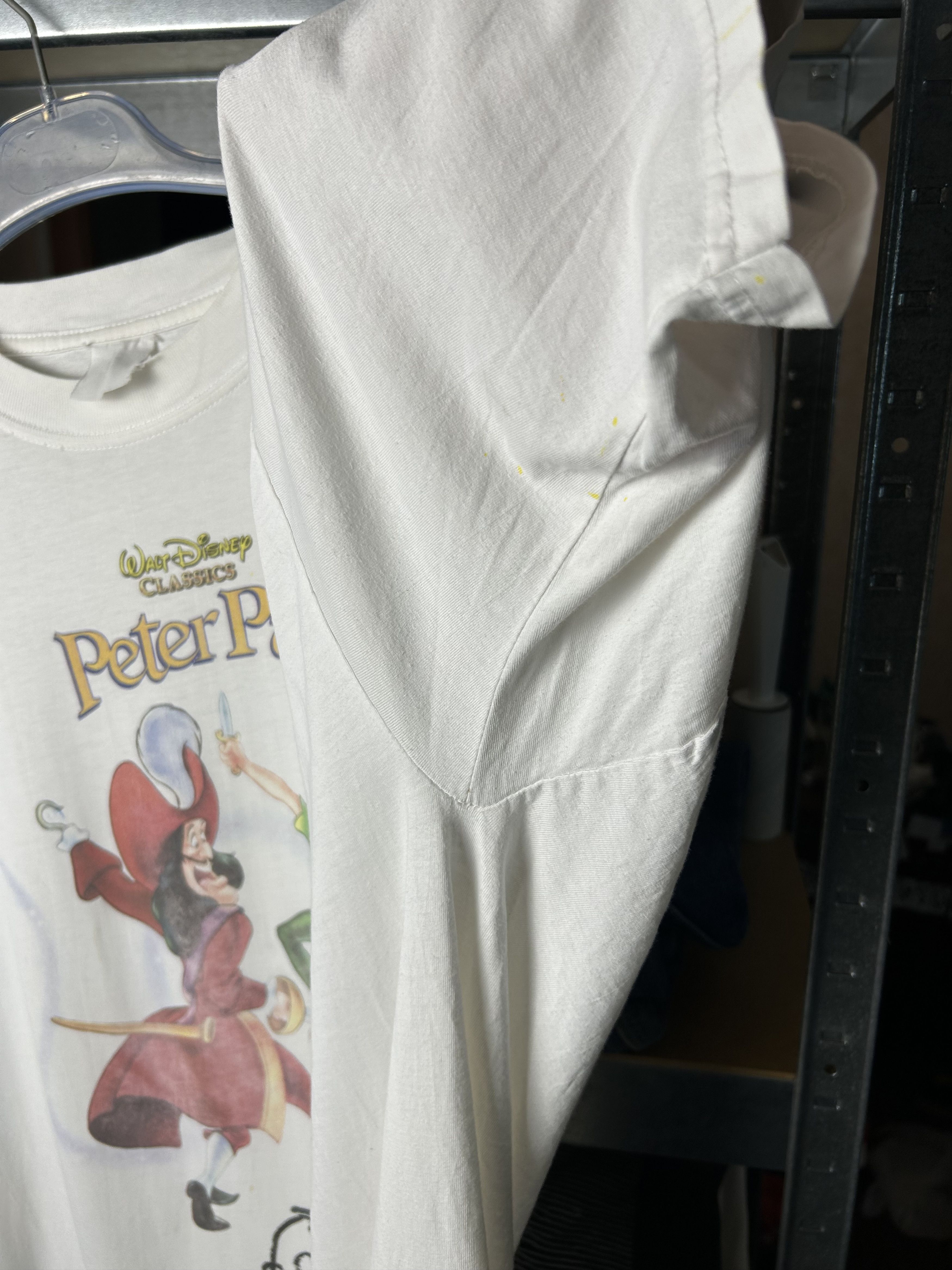Cartoon Network Vintage 90s Peter Pan Hook Cartoon Movie T-shirt Size US XL / EU 56 / 4 - 7 Thumbnail